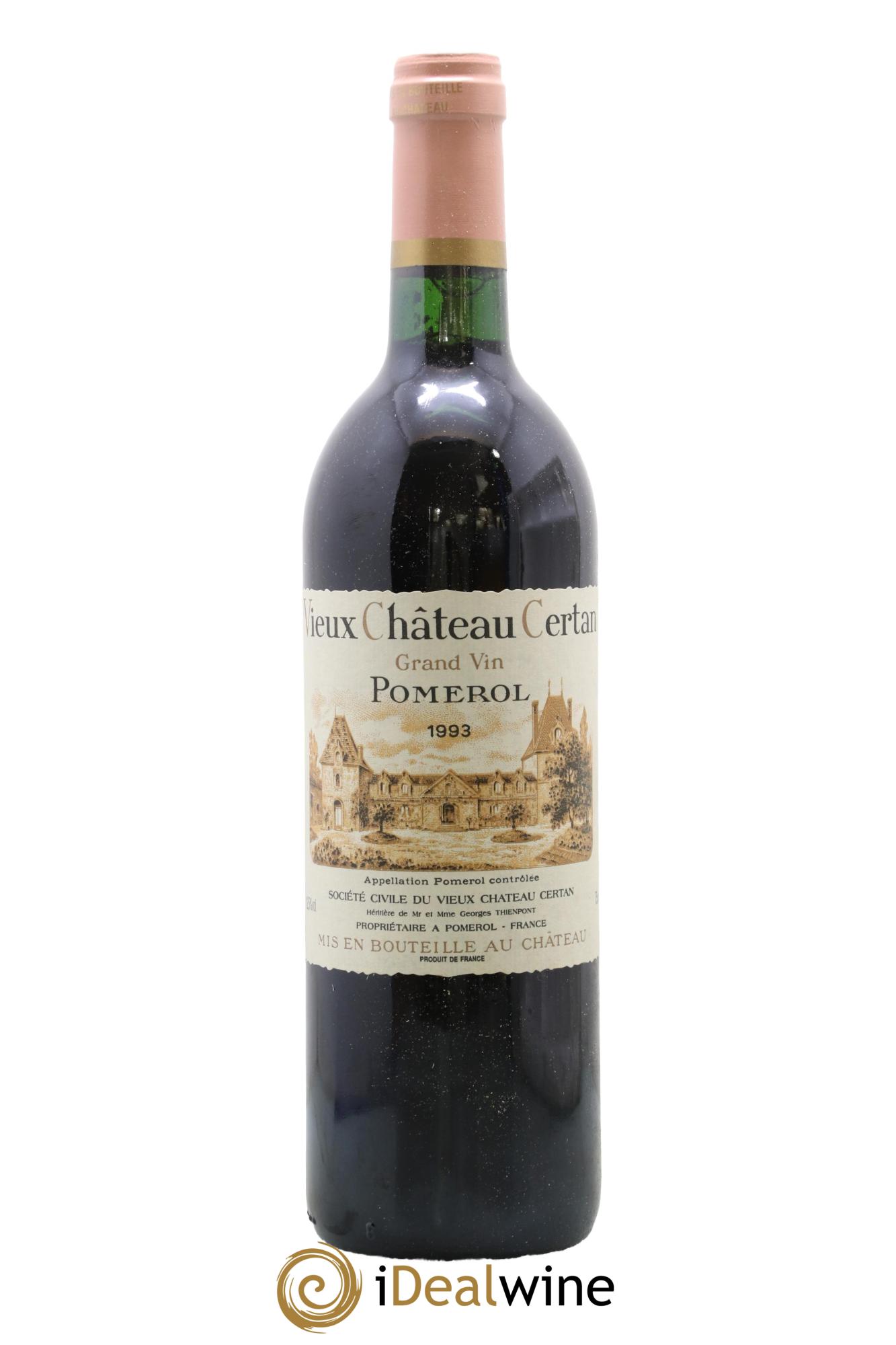 Vieux Château Certan 1993 - Lot de 1 bouteille - 0