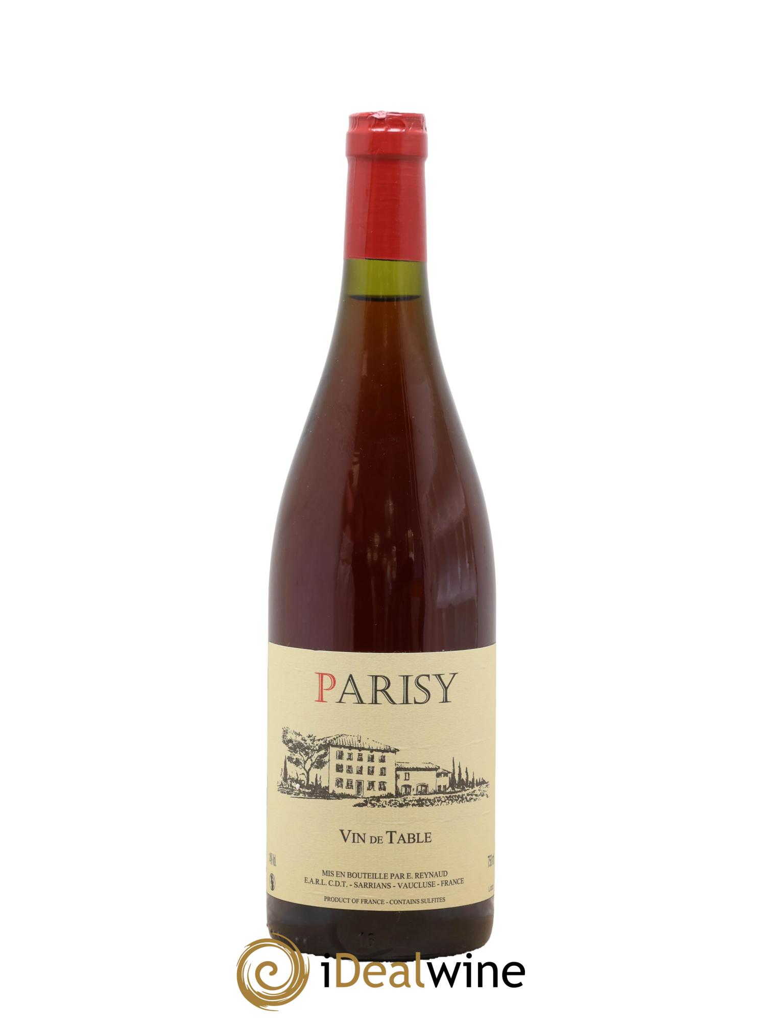 Vin de Table Parisy Emmanuel Reynaud 2020 - Posten von 1 Flasche - 0