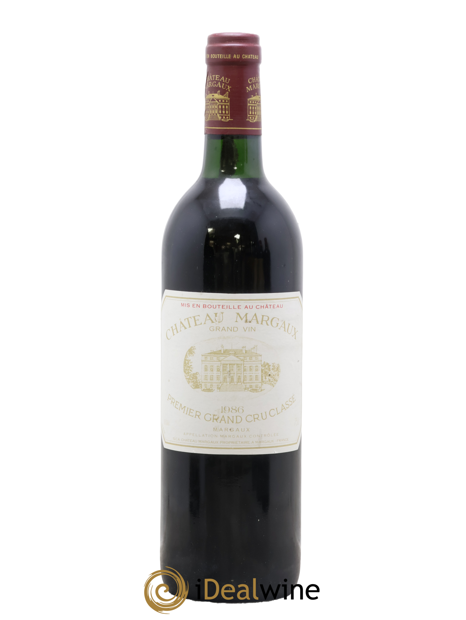 Château Margaux 1er Grand Cru Classé 1986 - Lot de 1 bouteille - 0