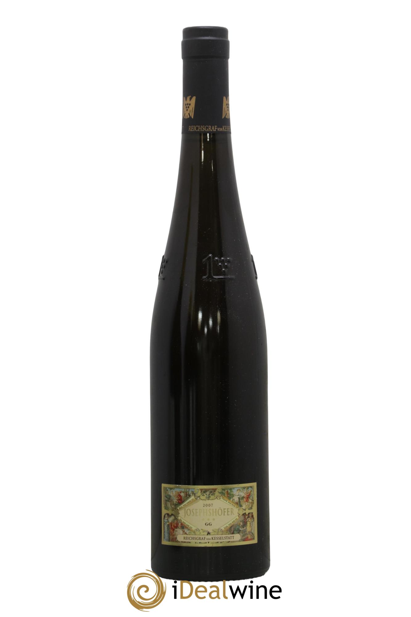 Allemagne Mosel-Saar Riesling GG Josephshöfer Reichsgraf Von Kesselstatt 2007 - Lot de 1 bouteille - 0
