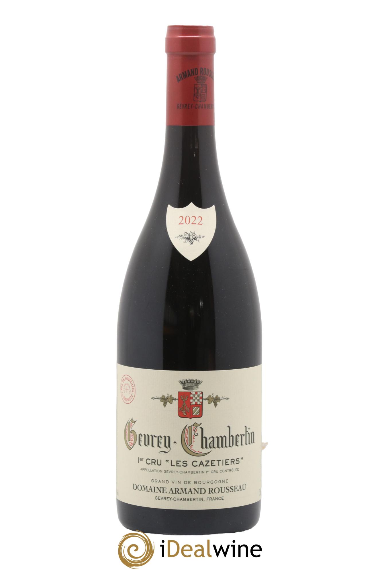 Gevrey-Chambertin 1er Cru Les Cazetiers Armand Rousseau (Domaine) 2022 - Lot de 1 bouteille - 0