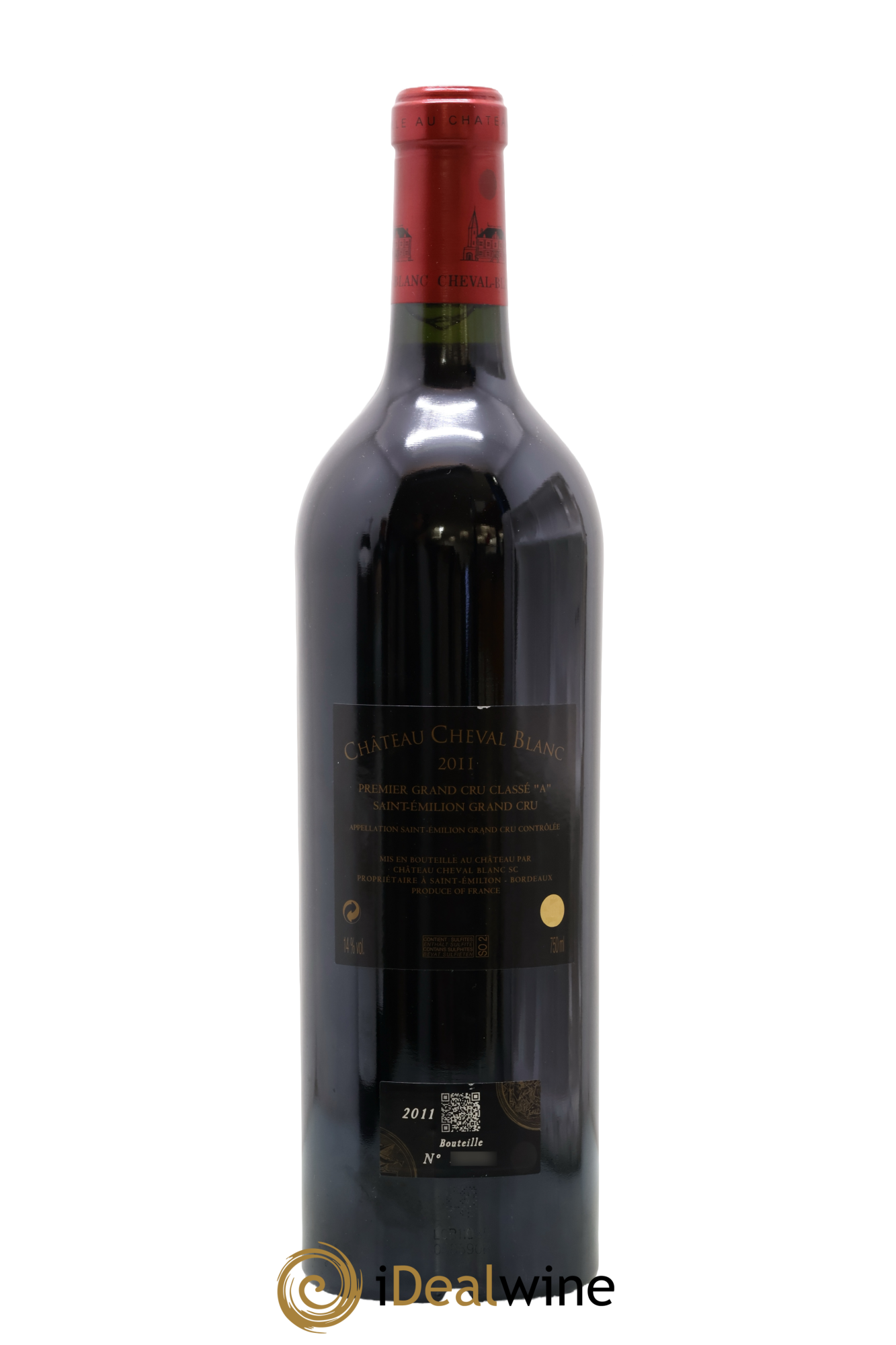 Château Cheval Blanc 1er Grand Cru Classé A 2011 - Lot de 1 bouteille - 1