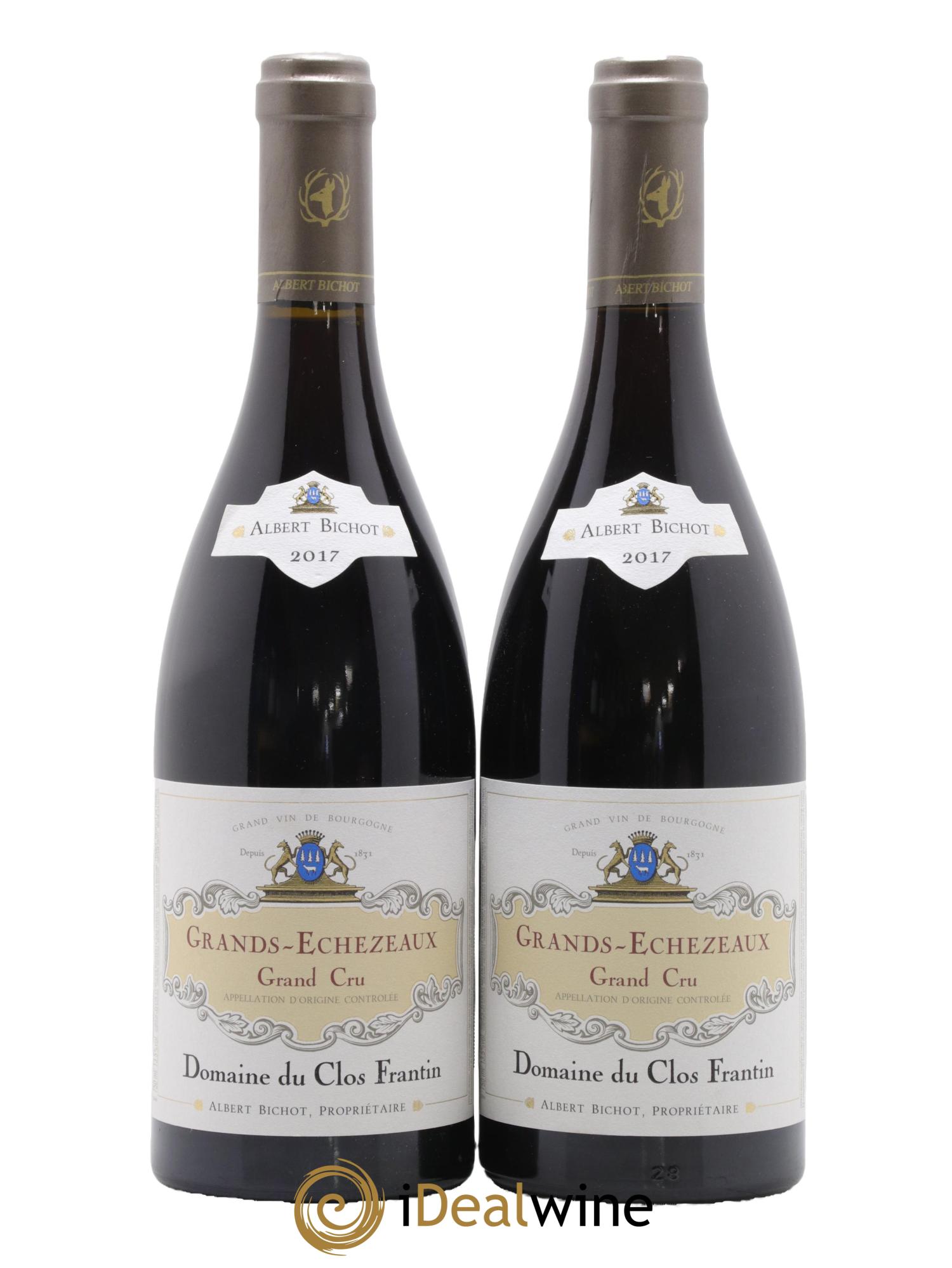 Grands-Echezeaux Grand Cru Clos Frantin - Albert Bichot 2017 - Lot de 2 bouteilles - 0