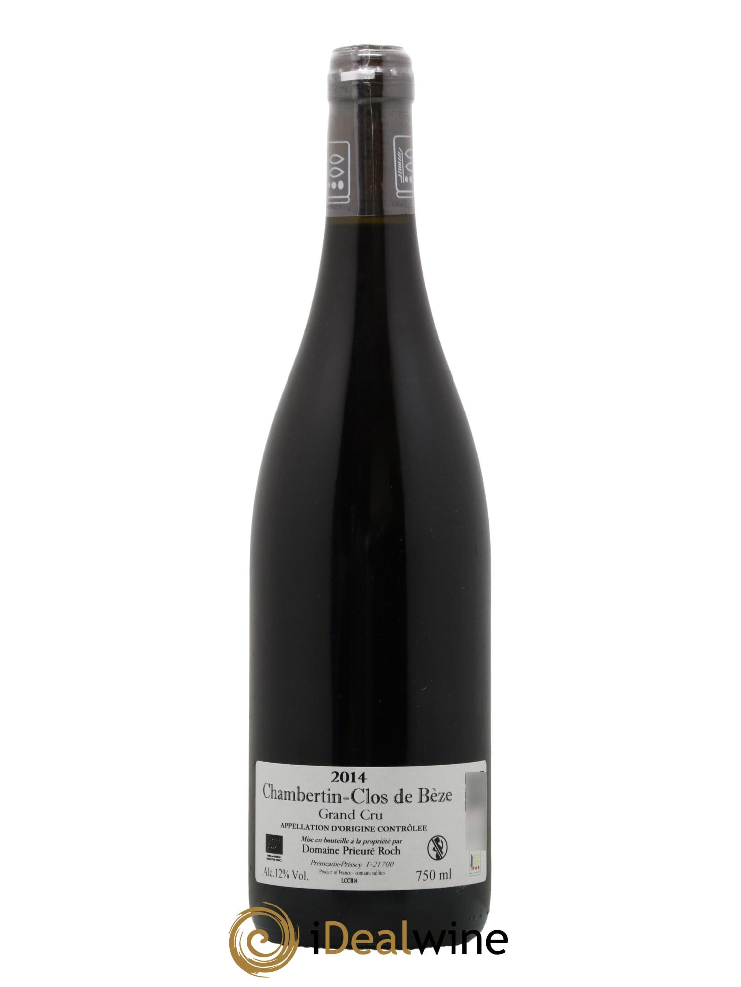 Chambertin Clos de Bèze Grand Cru Prieuré Roch 2014 - Posten von 1 Flasche - 1