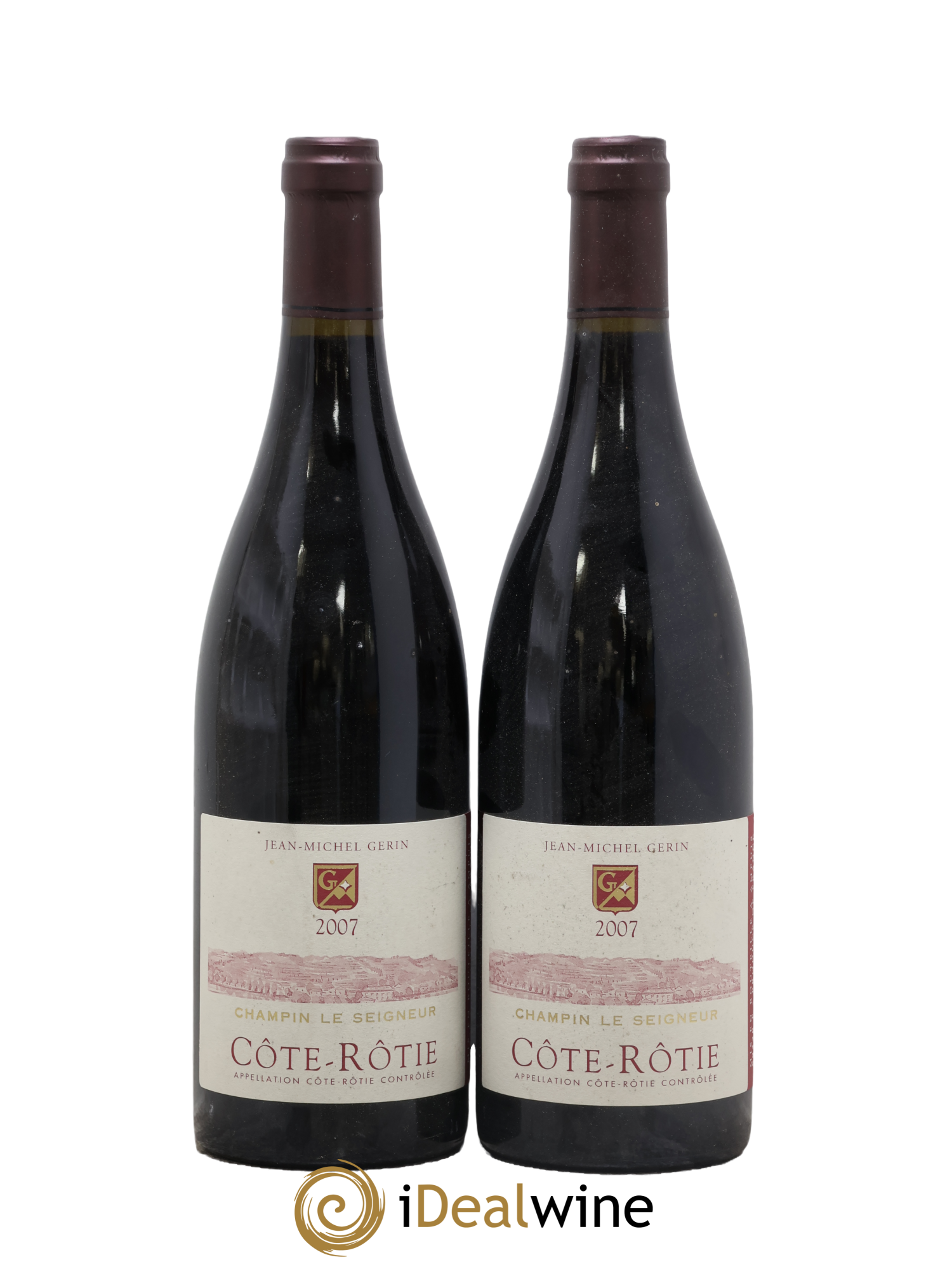 Côte-Rôtie Champin Le Seigneur Jean-Michel Gerin 2007 - Lot de 2 bouteilles - 0