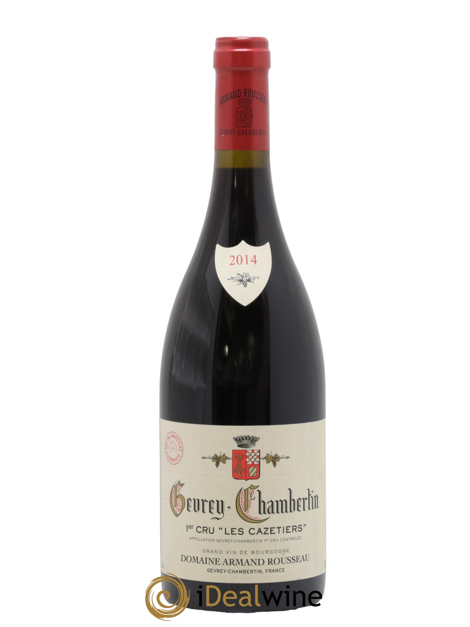 Gevrey-Chambertin 1er Cru Les Cazetiers Armand Rousseau (Domaine) 2014 - Lot de 1 bouteille - 0