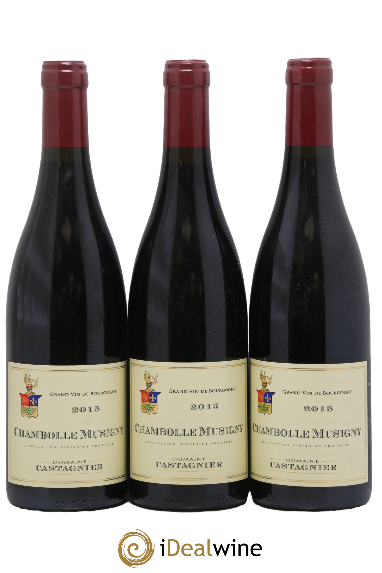 Chambolle-Musigny Castagnier (Domaine) 2015 - Lot of 3 bottles - 0