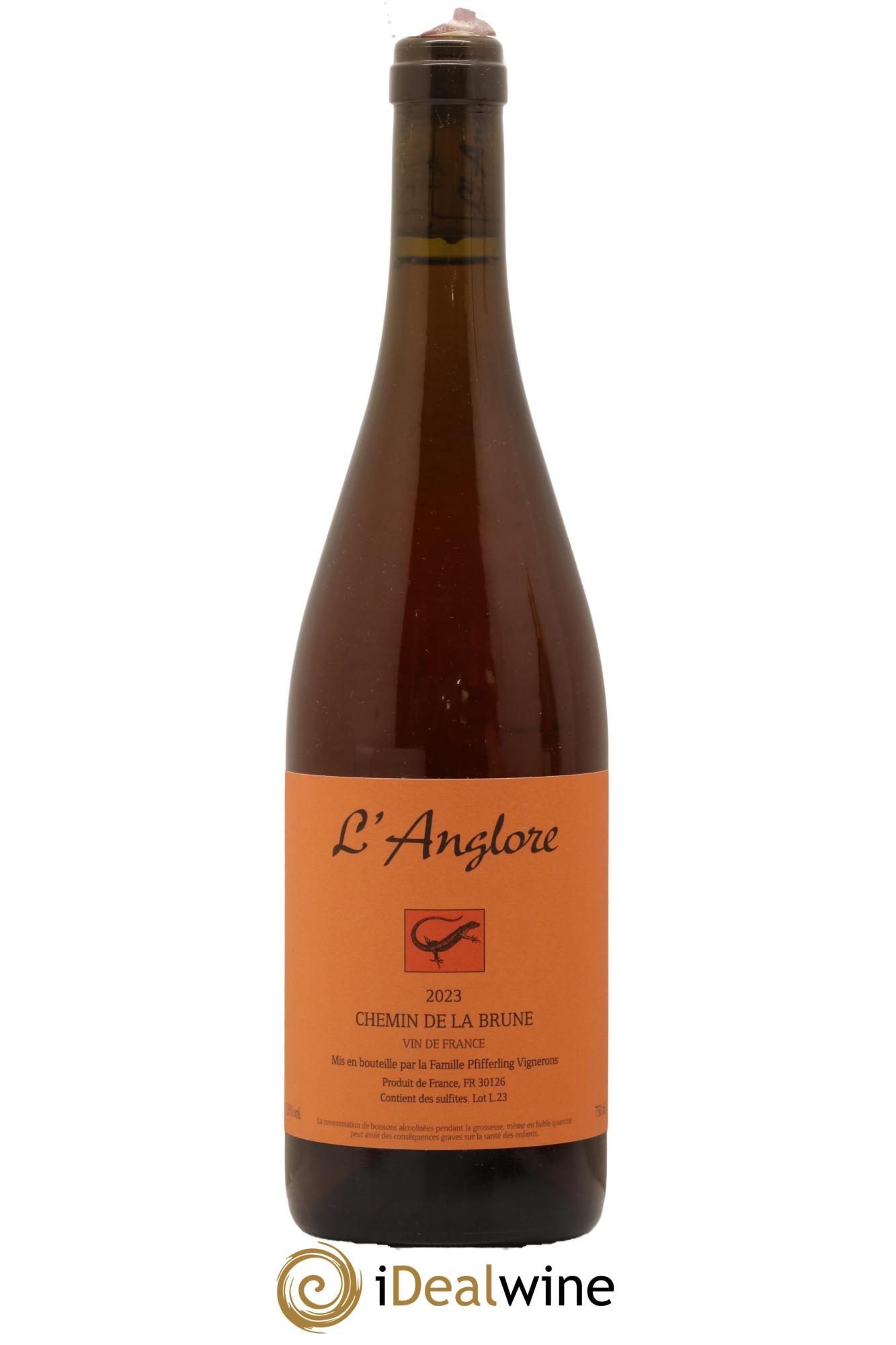 Vin de France Chemin de la brune L'Anglore 2023 - Lot de 1 bouteille - 0