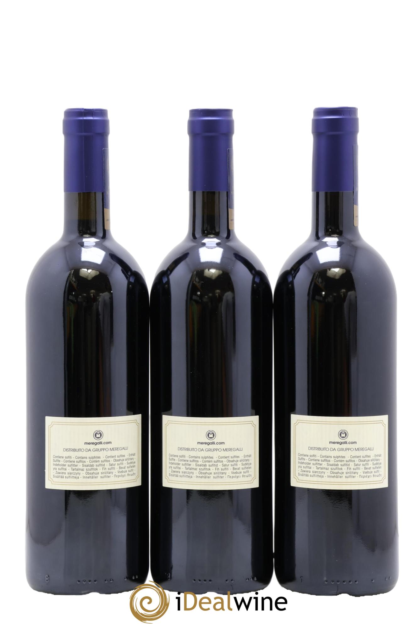 Bolgheri DOC Sassicaia Tenuta San Guido 2015 - Lotto di 3 bottiglie - 1