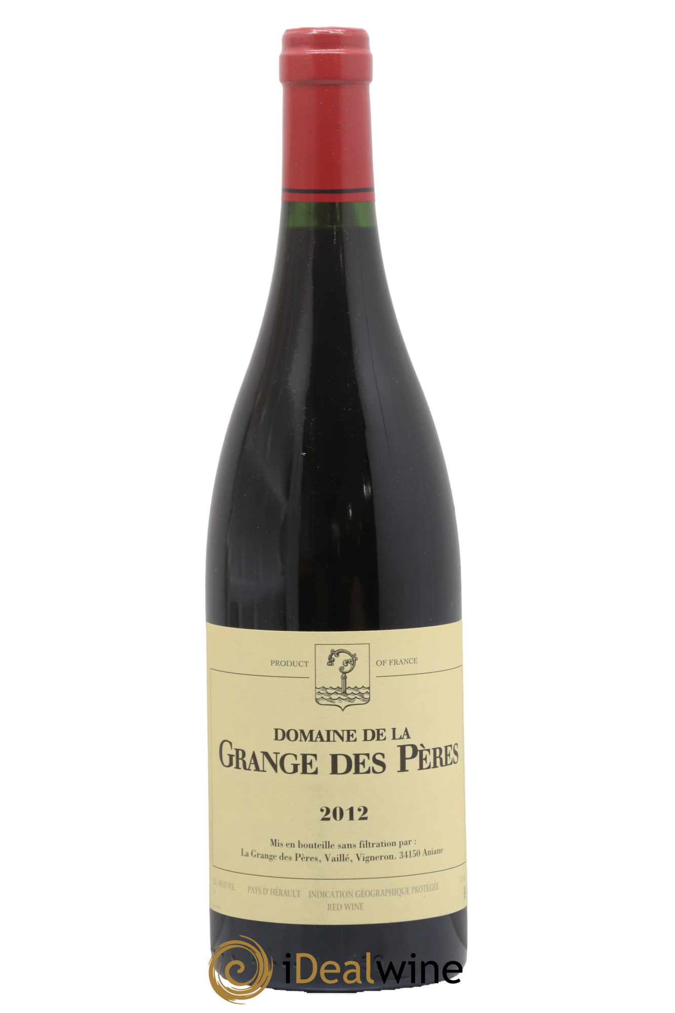 Pays d'Hérault Grange des Pères Laurent Vaillé 2012 - Lot de 1 bouteille - 0