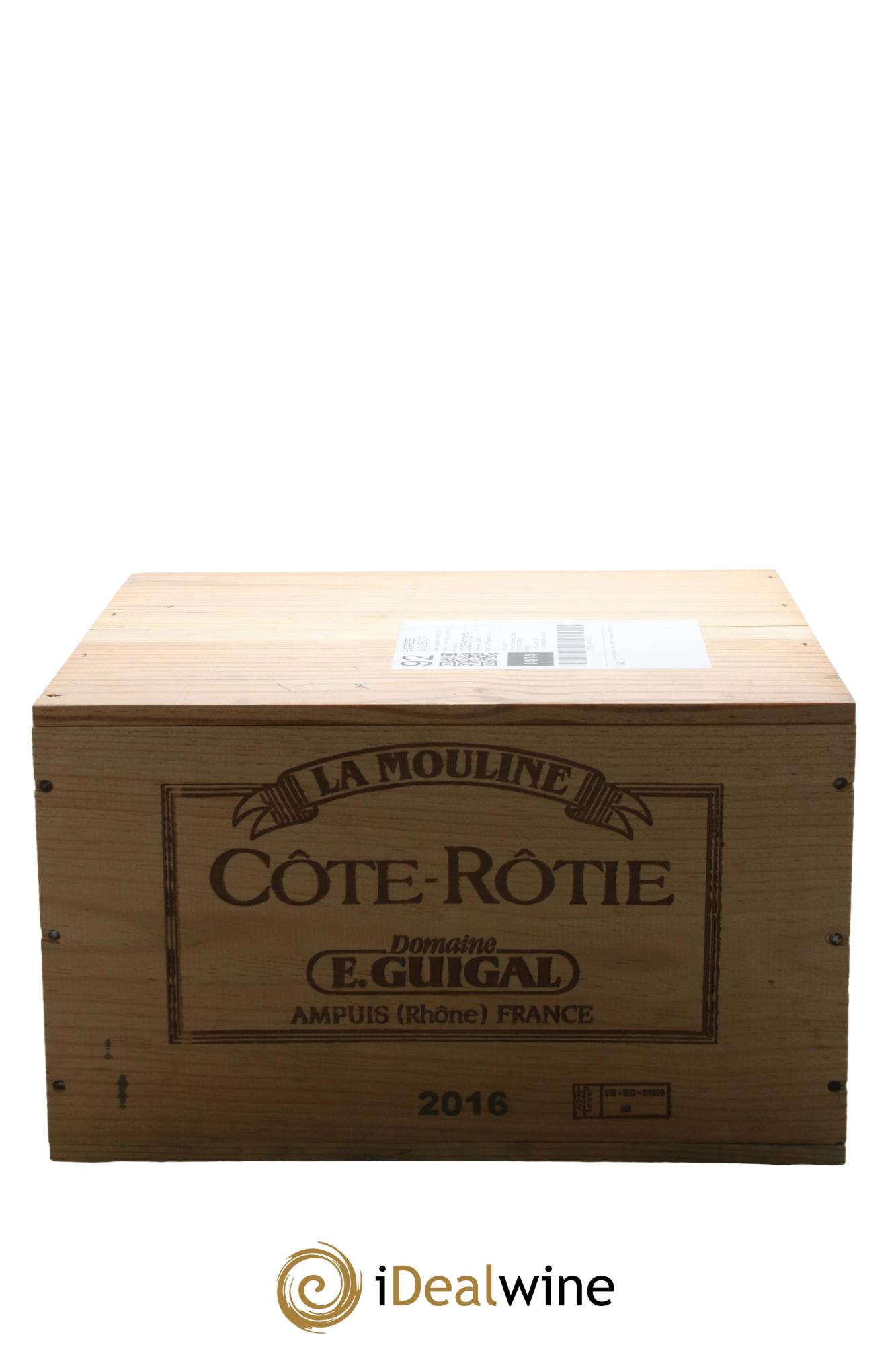 Côte-Rôtie La Mouline Guigal 2016 - Lot of 6 bottles - 5