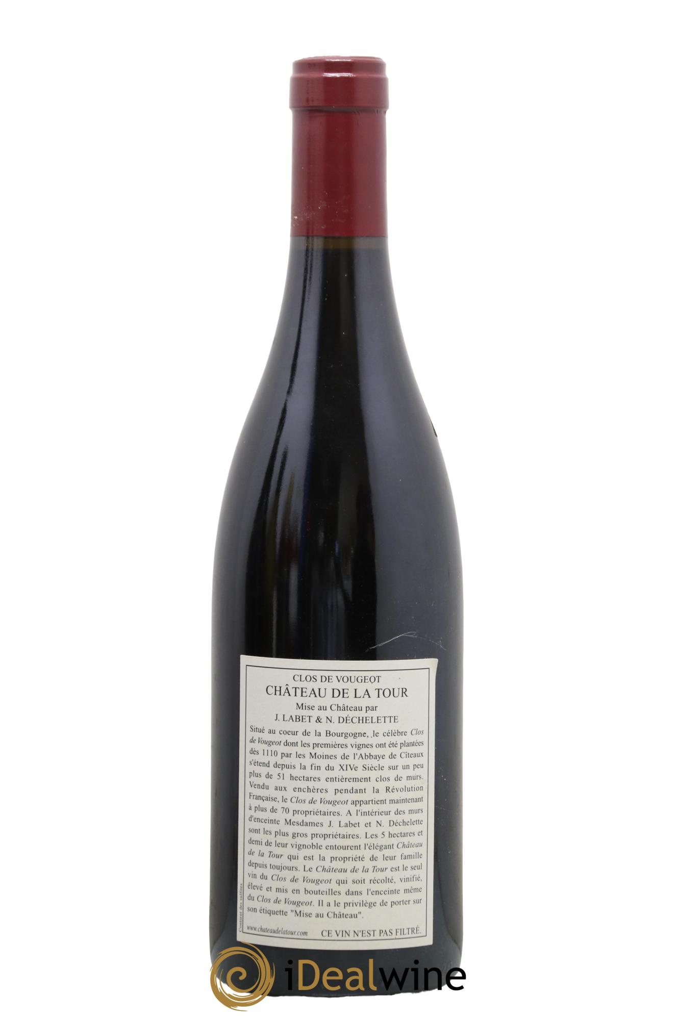 Clos de Vougeot Grand Cru Château de La Tour 2005 - Lotto di 1 bottiglia - 1