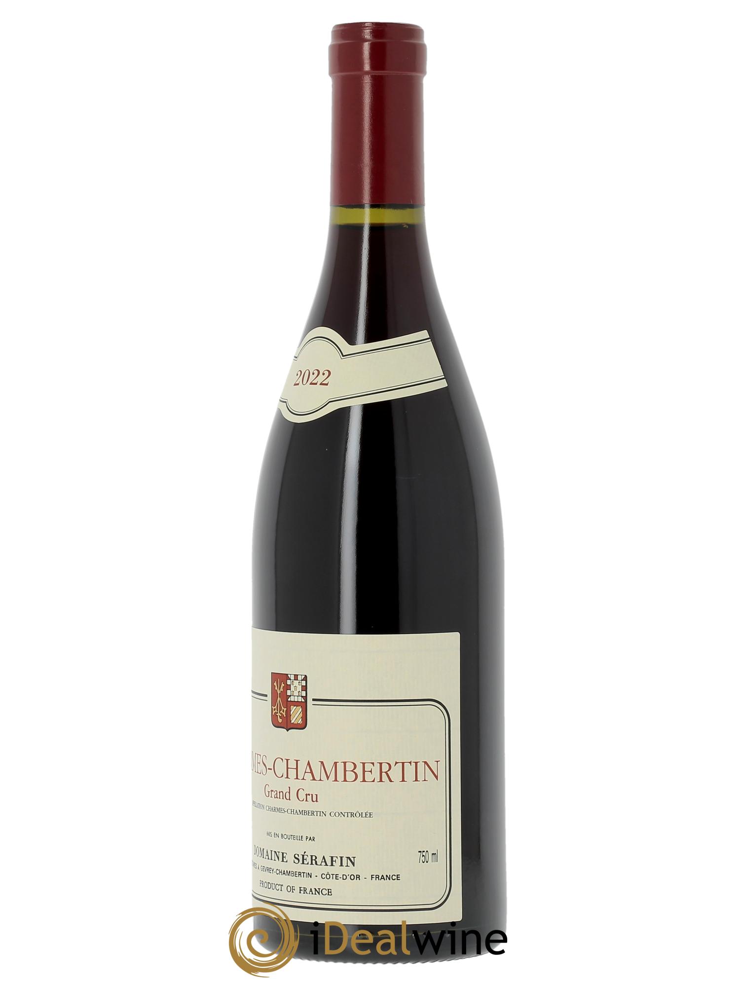 Charmes-Chambertin Grand Cru Christian Sérafin Père et Fils  2022 - Lot of 1 bottle - 1