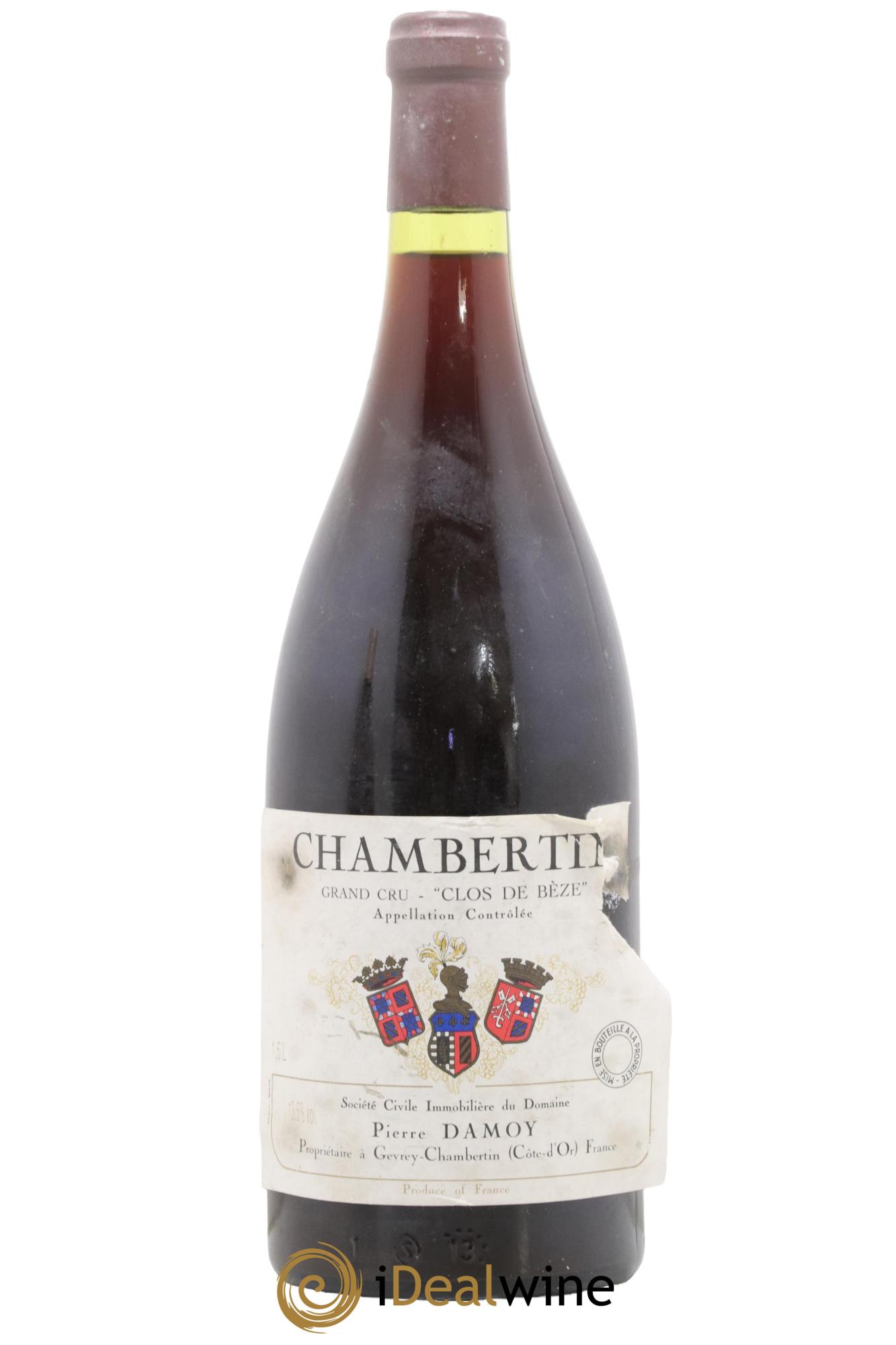 Chambertin Clos de Bèze Grand Cru Pierre Damoy 1983 - Lot de 1 magnum - 0