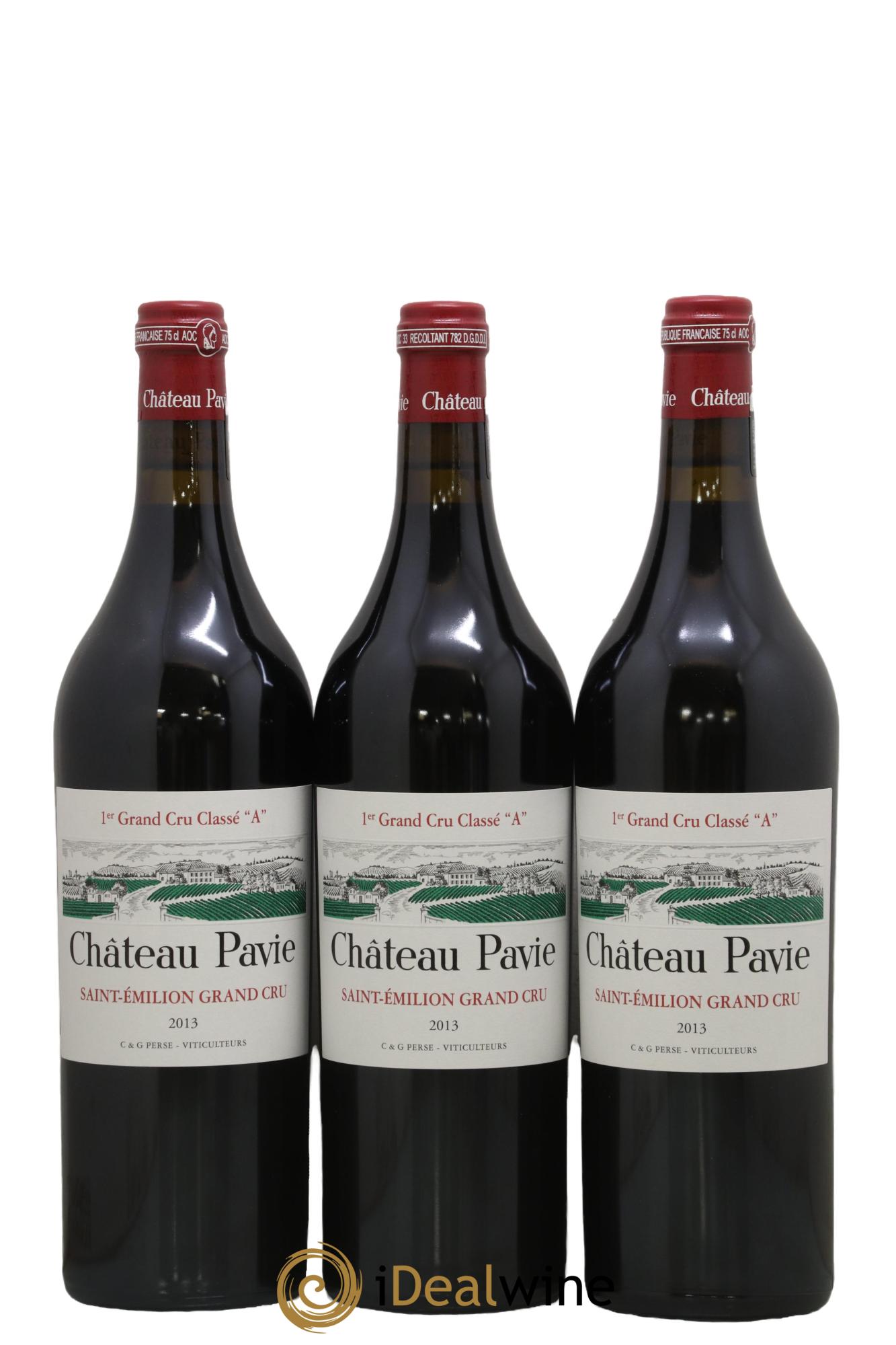 Château Pavie 1er Grand Cru Classé A 2013 - Lot of 6 bottles - 3