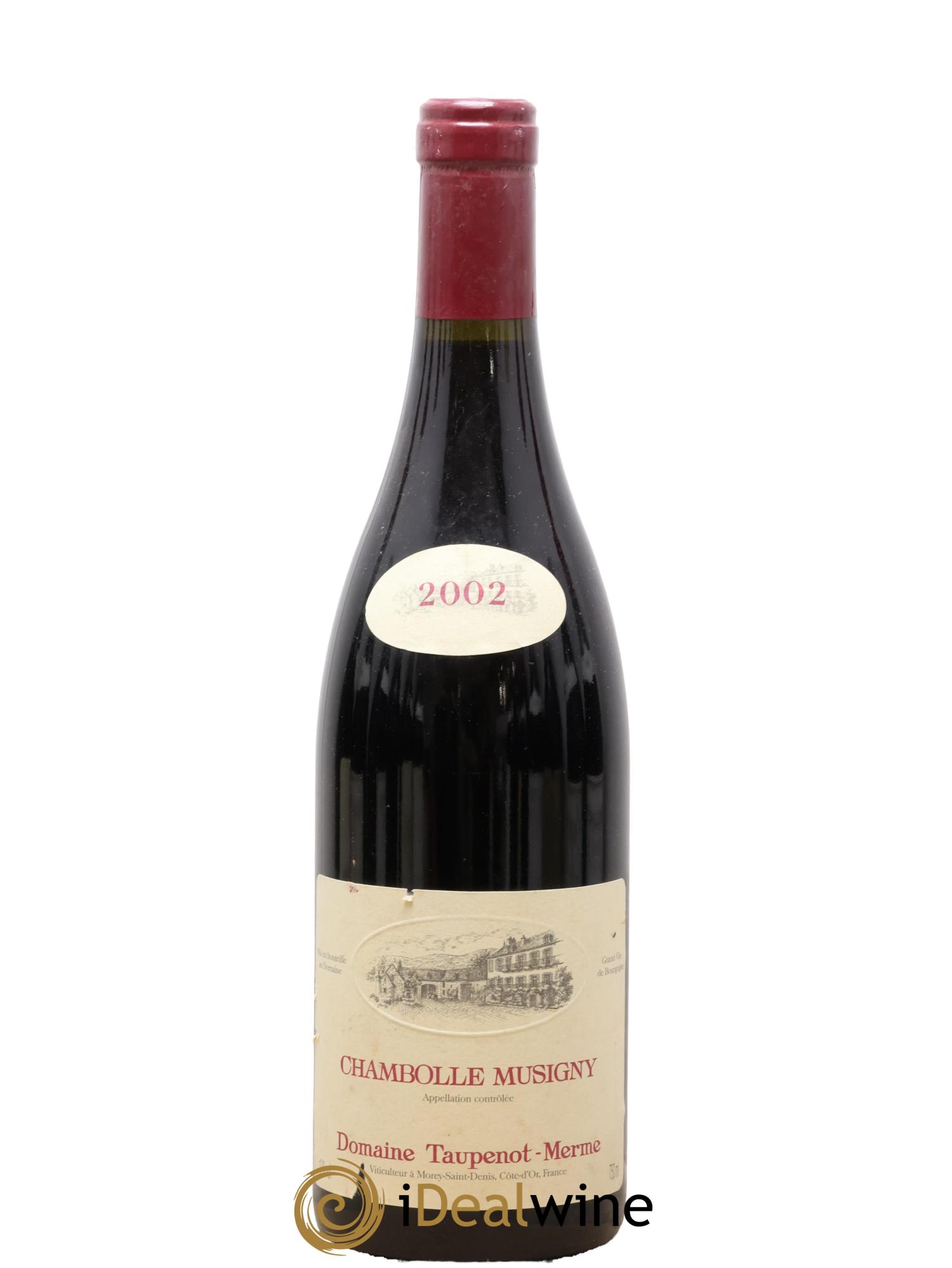 Chambolle-Musigny Domaine Taupenot Merme 2002 - Lotto di 1 bottiglia - 0