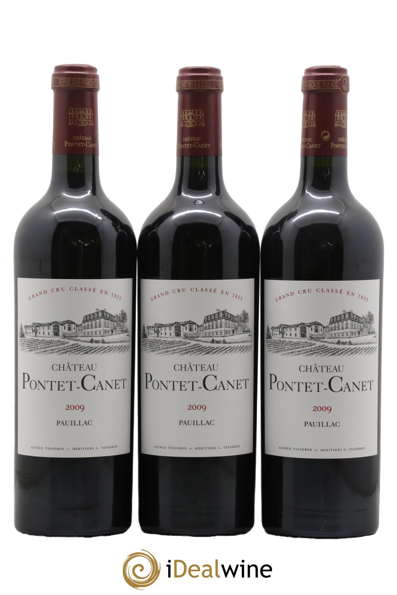Château Pontet Canet 5ème Grand Cru Classé 2013 - Posten von 6 Flaschen - 1