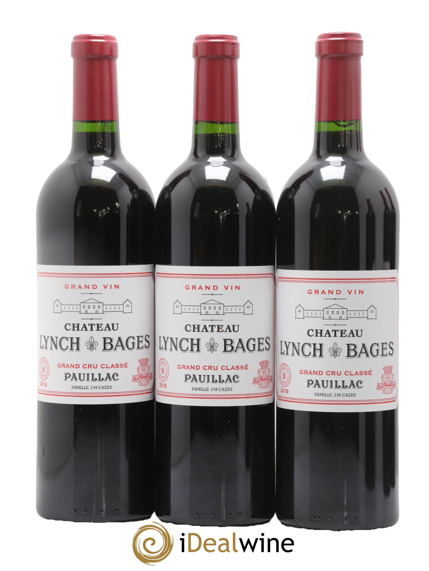 Château Lynch Bages 5ème Grand Cru Classé 2018 - Lotto di 6 bottiglie - 1