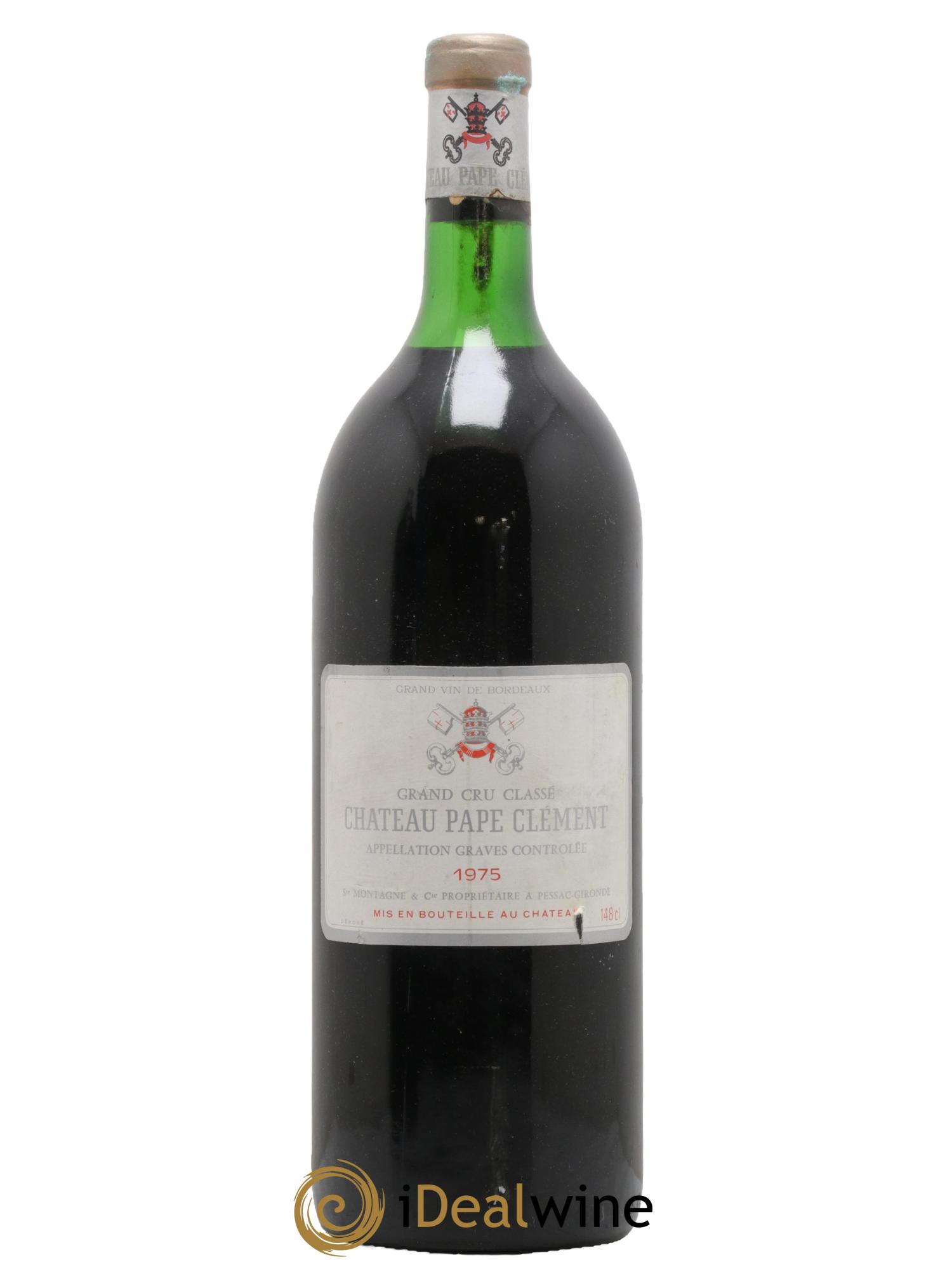 Château Pape Clément Cru Classé de Graves 1975 - Lot de 1 magnum - 0