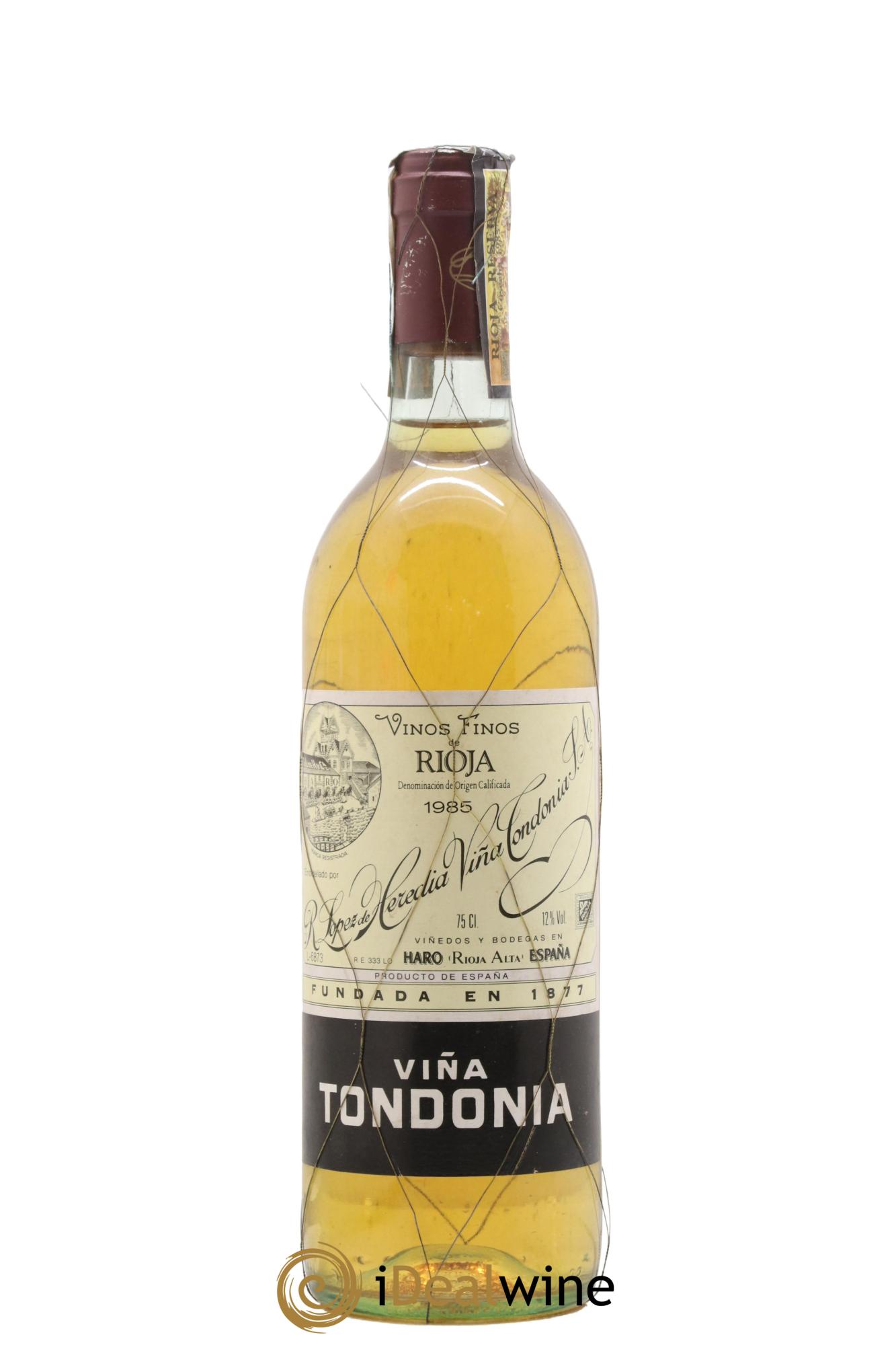 Rioja DOCA Reserva Vina Tondonia R. Lopez de Heredia 1985 - Lot of 1 bottle - 0
