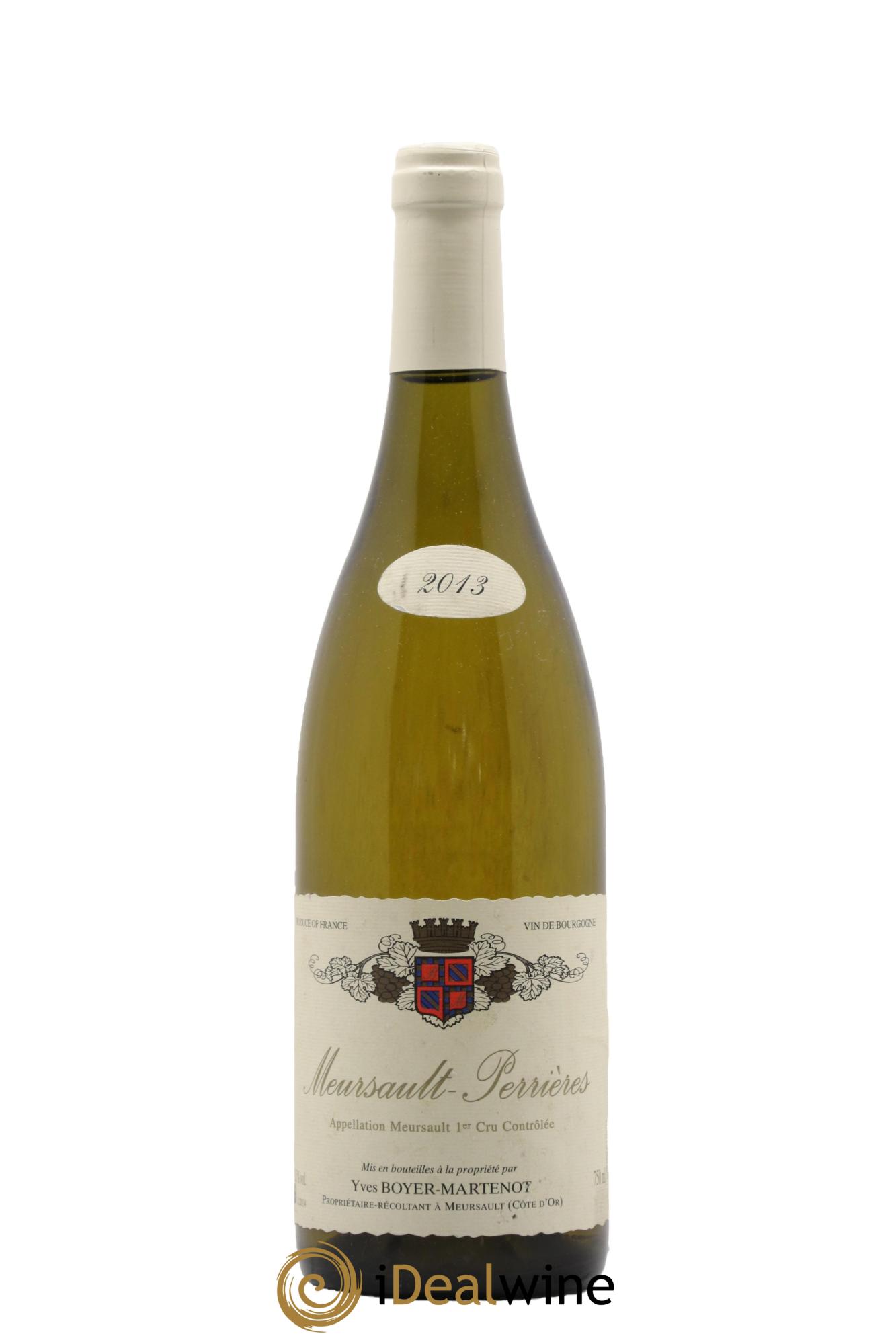 Meursault 1er Cru Perrières Boyer-Martenot 2013 - Lot de 1 bouteille - 0