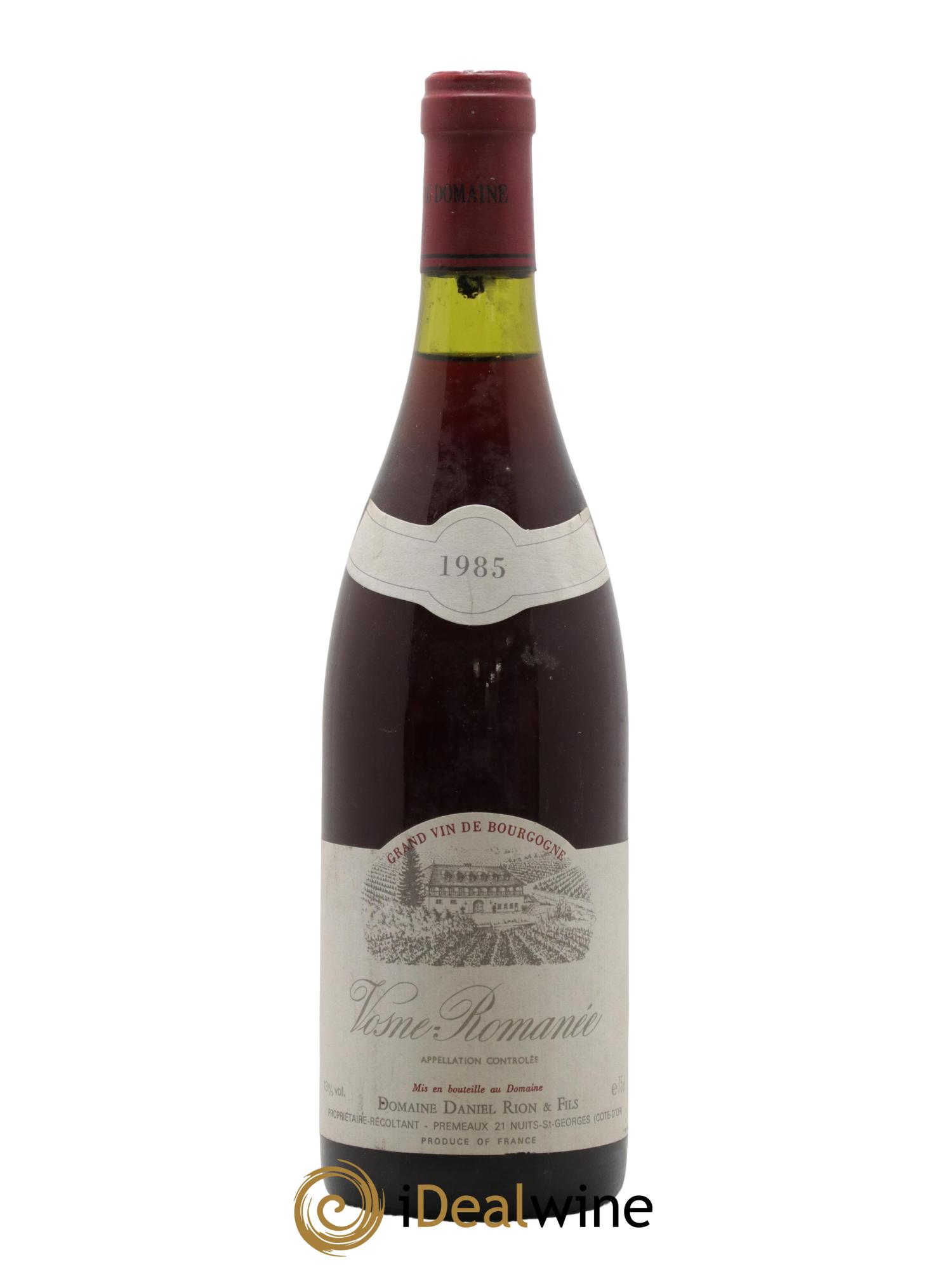 Vosne-Romanée Daniel Rion 1985 - Posten von 1 Flasche - 0