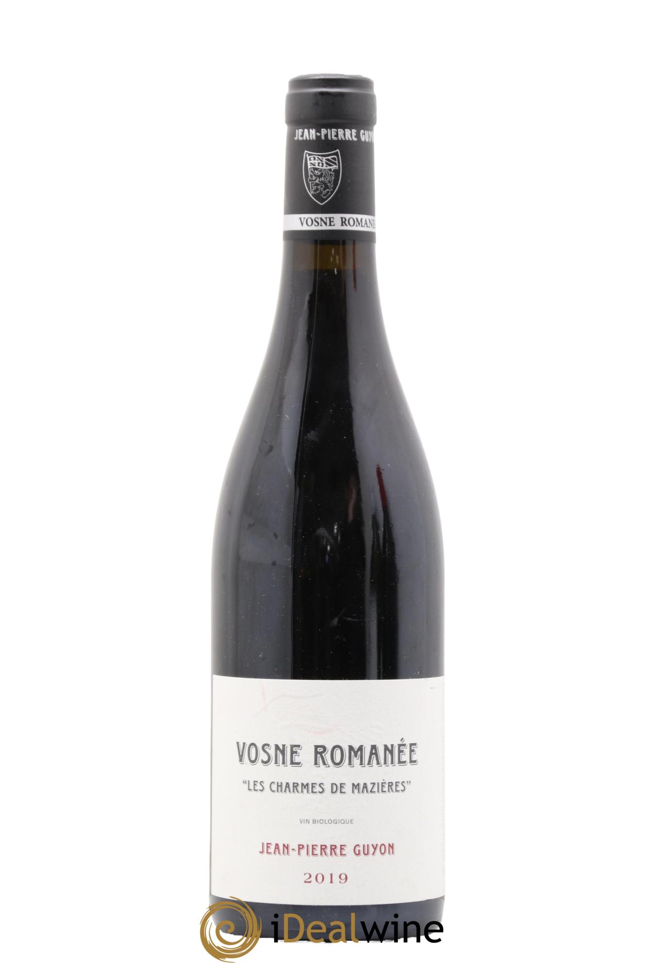 Vosne-Romanée Les Charmes de Mazières Guyon (Domaine) 2019 - Lot de 1 bouteille - 0