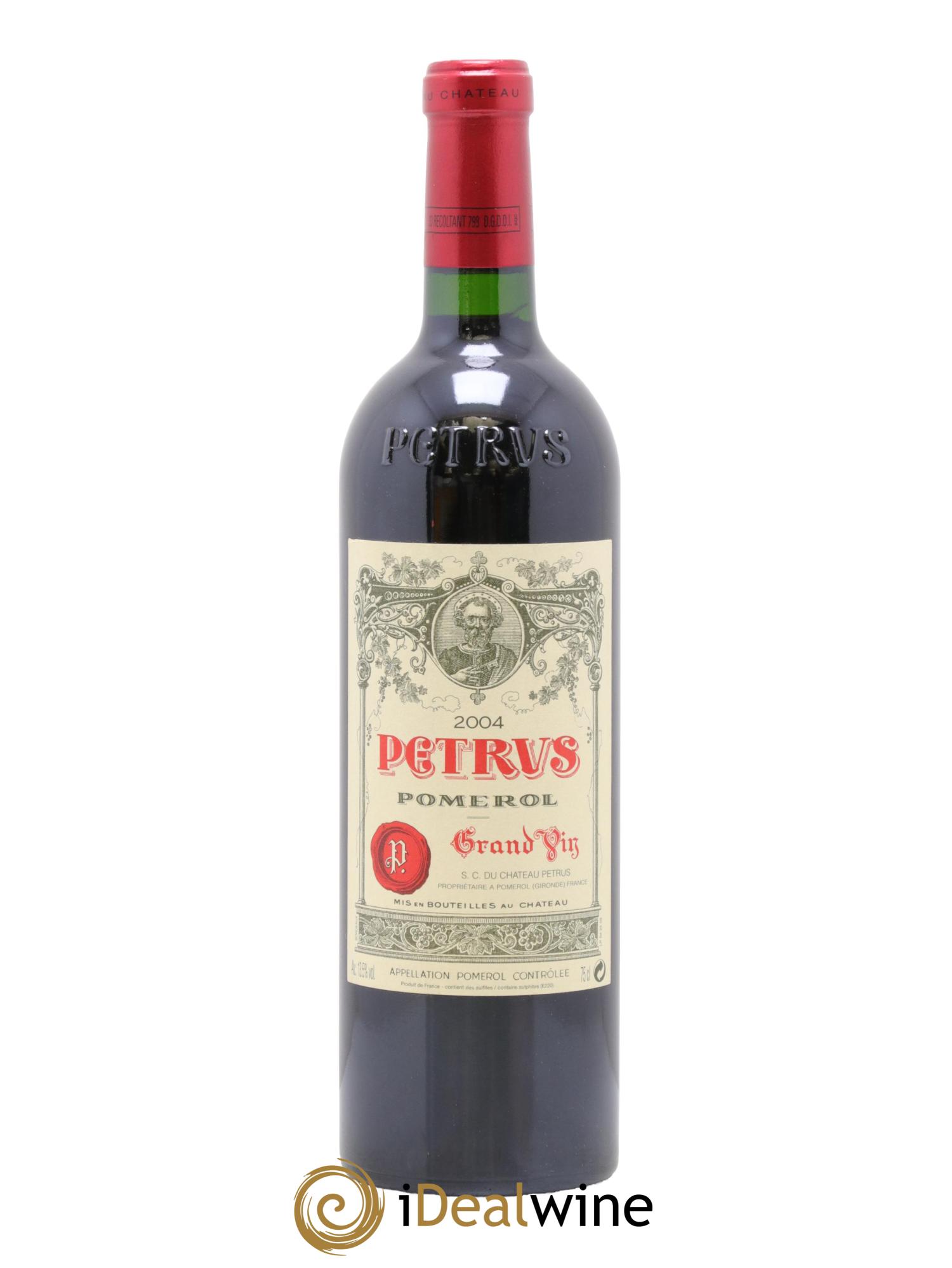 Petrus 2004 - Lot de 1 bouteille - 0