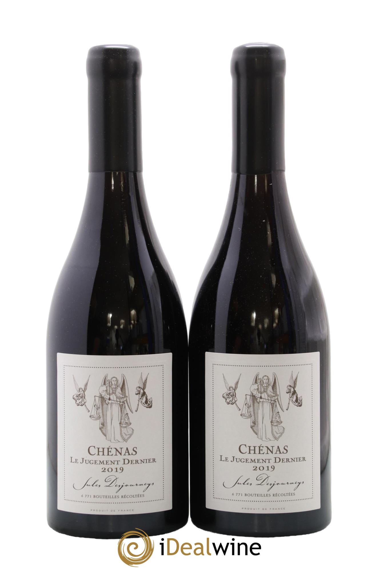 Chénas Le Jugement Dernier Jules Desjourneys 2019 - Lot de 2 bouteilles - 0