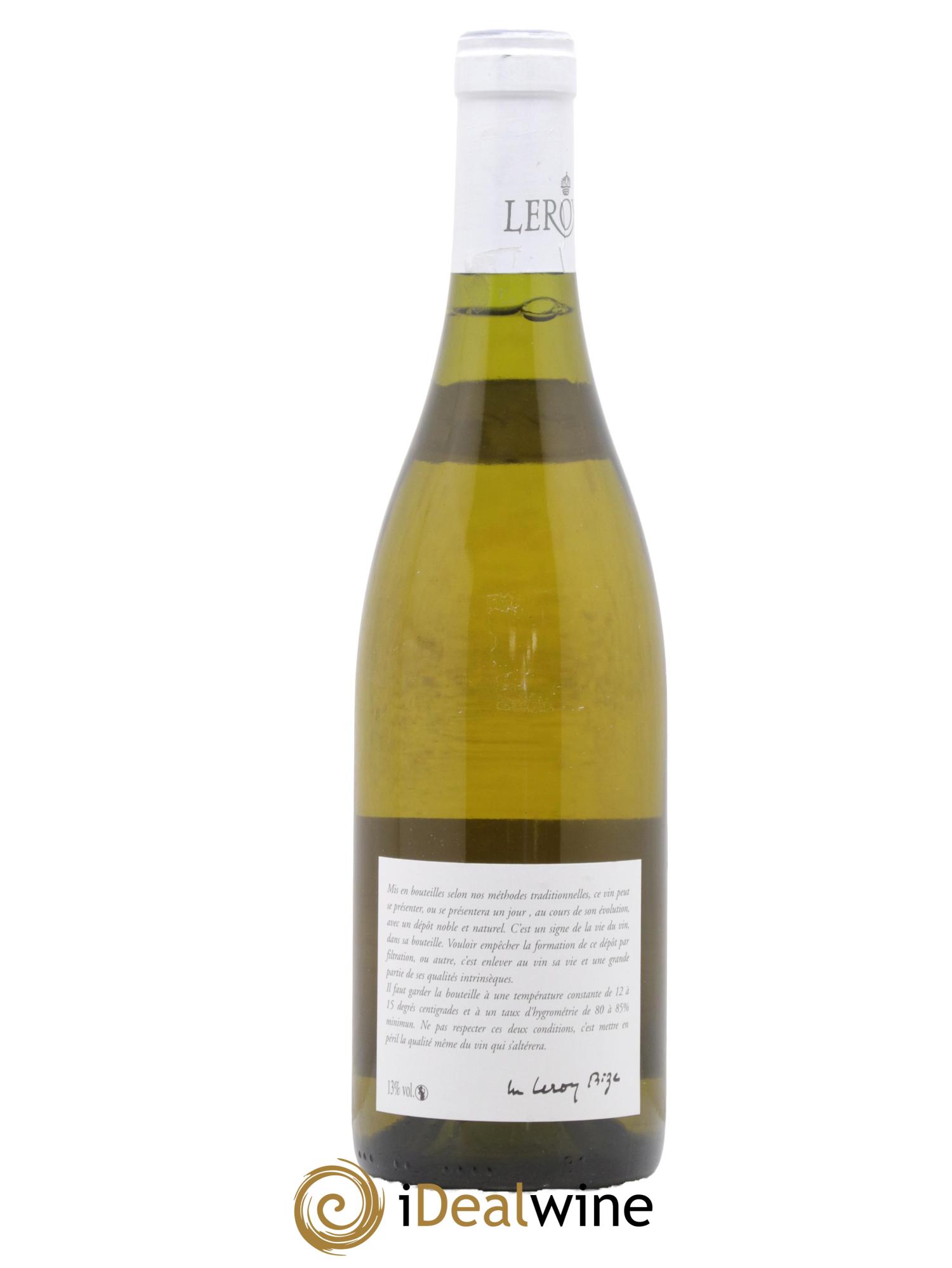Chassagne-Montrachet 1er Cru Les Embrazées Leroy SA 2008 - Lot de 1 bouteille - 1