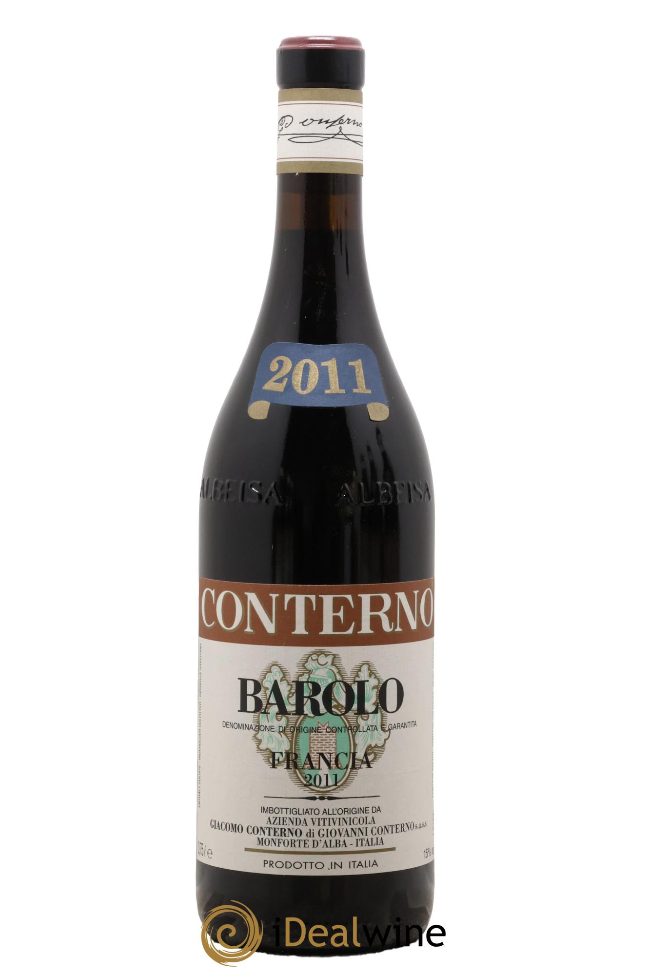 Barolo DOCG Cascina Francia Giacomo Conterno 2011 - Lotto di 1 bottiglia - 0