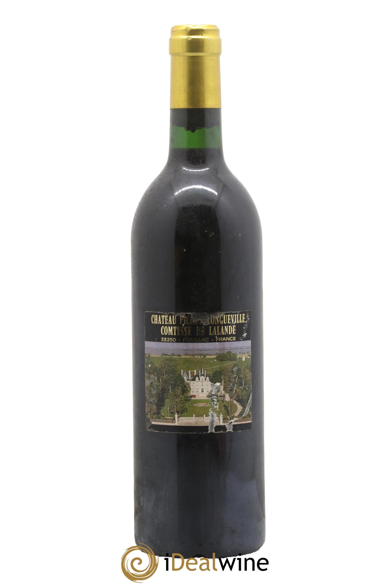 Château Pichon Longueville Comtesse de Lalande 2ème Grand Cru Classé 1990 - Lot de 1 bouteille - 1