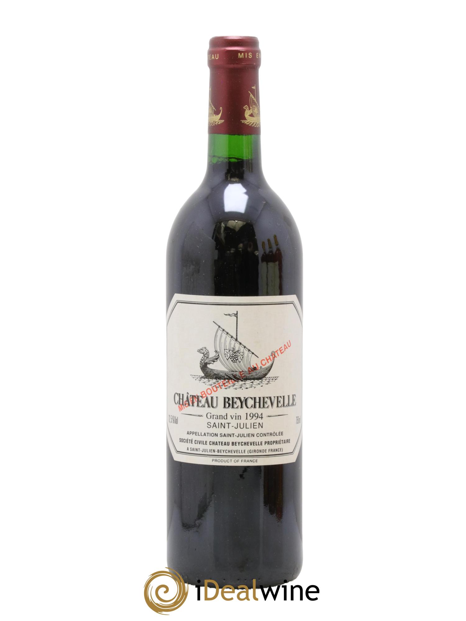 Château Beychevelle 4ème Grand Cru Classé 1994 - Lot de 1 bouteille - 0