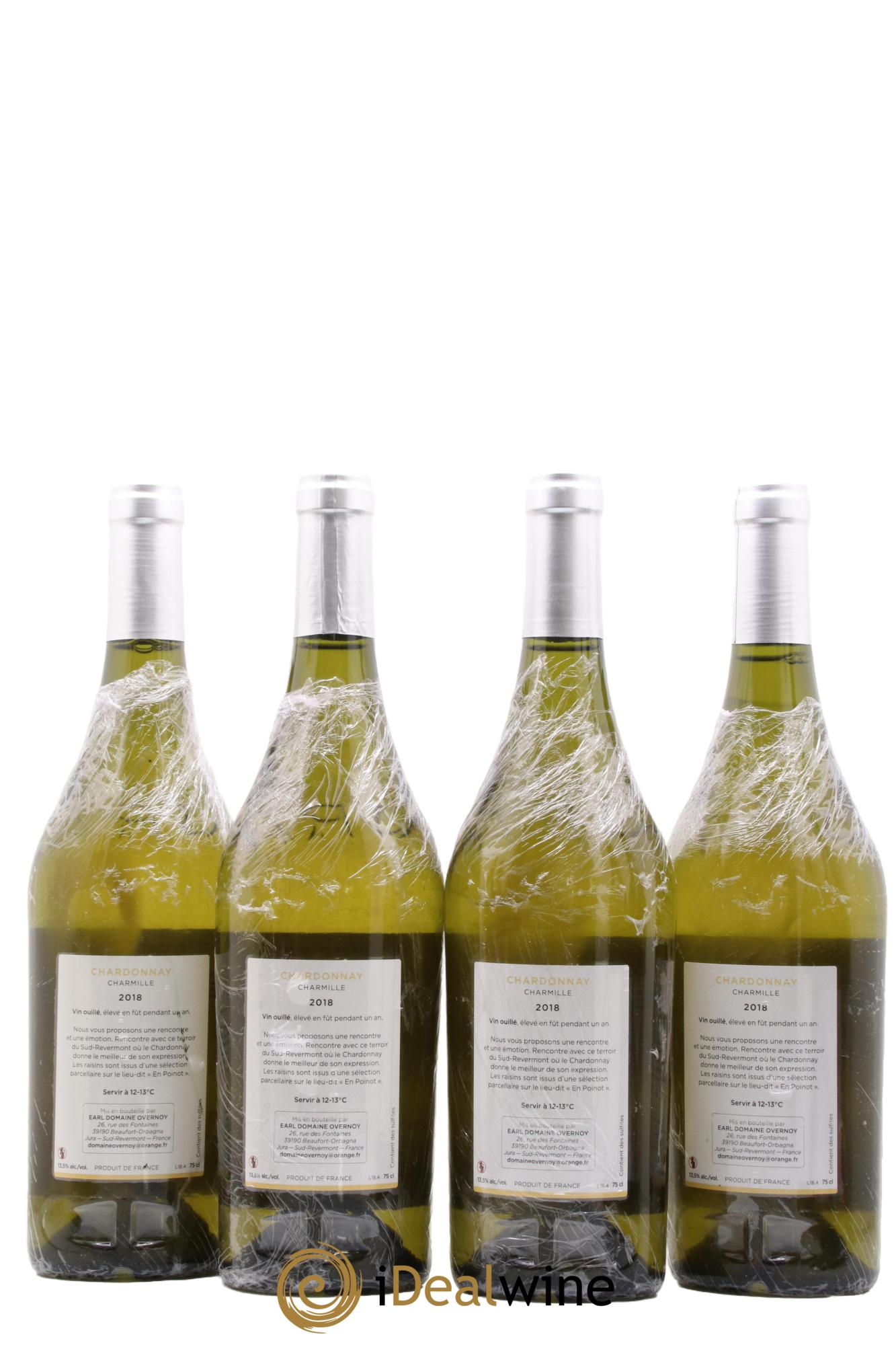 Côtes du Jura Charmille Chardonnay Guillaume Overnoy 2018 - Lot de 4 bouteilles - 1