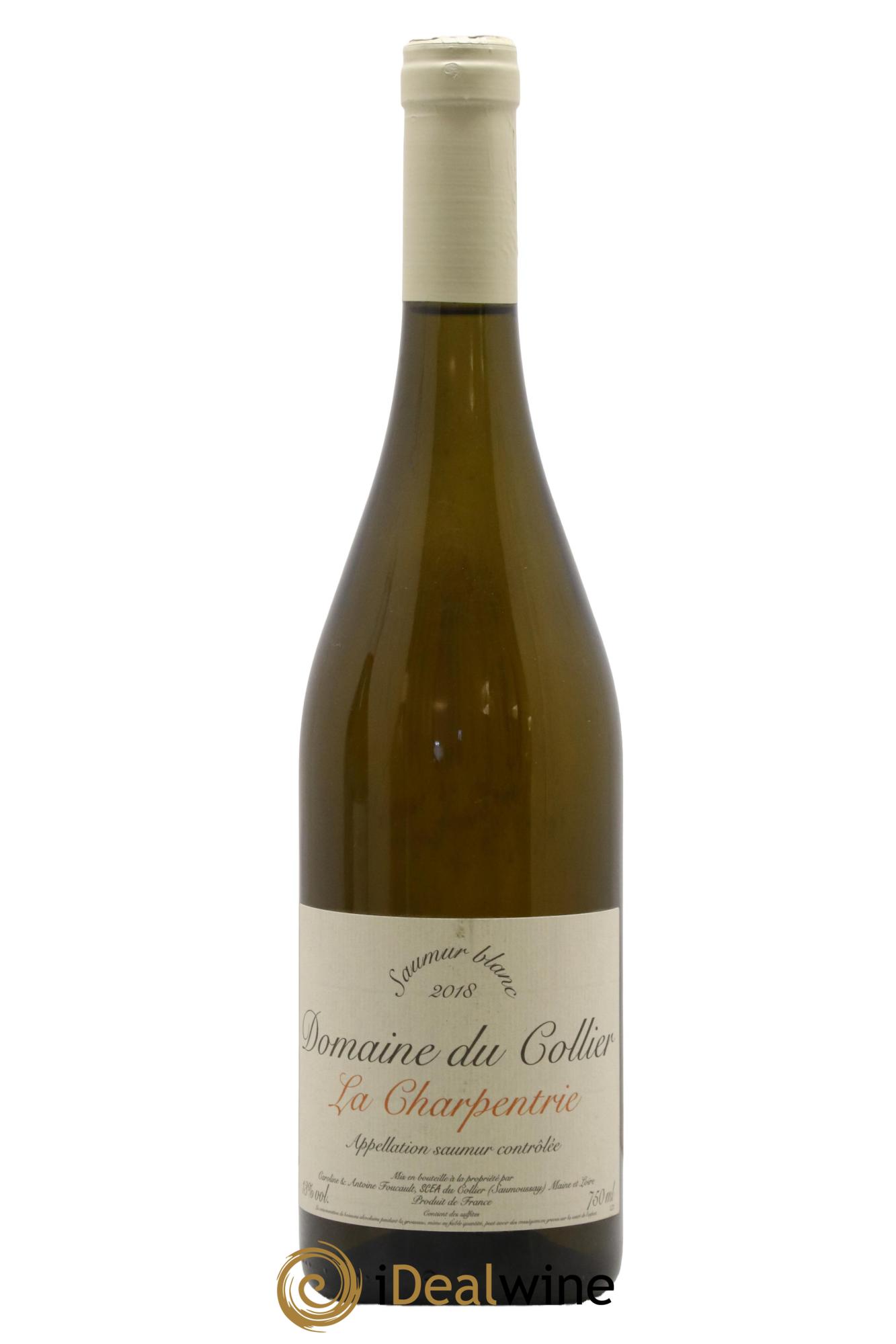 Saumur La Charpentrie Domaine du Collier 2018 - Lot of 1 bottle - 0