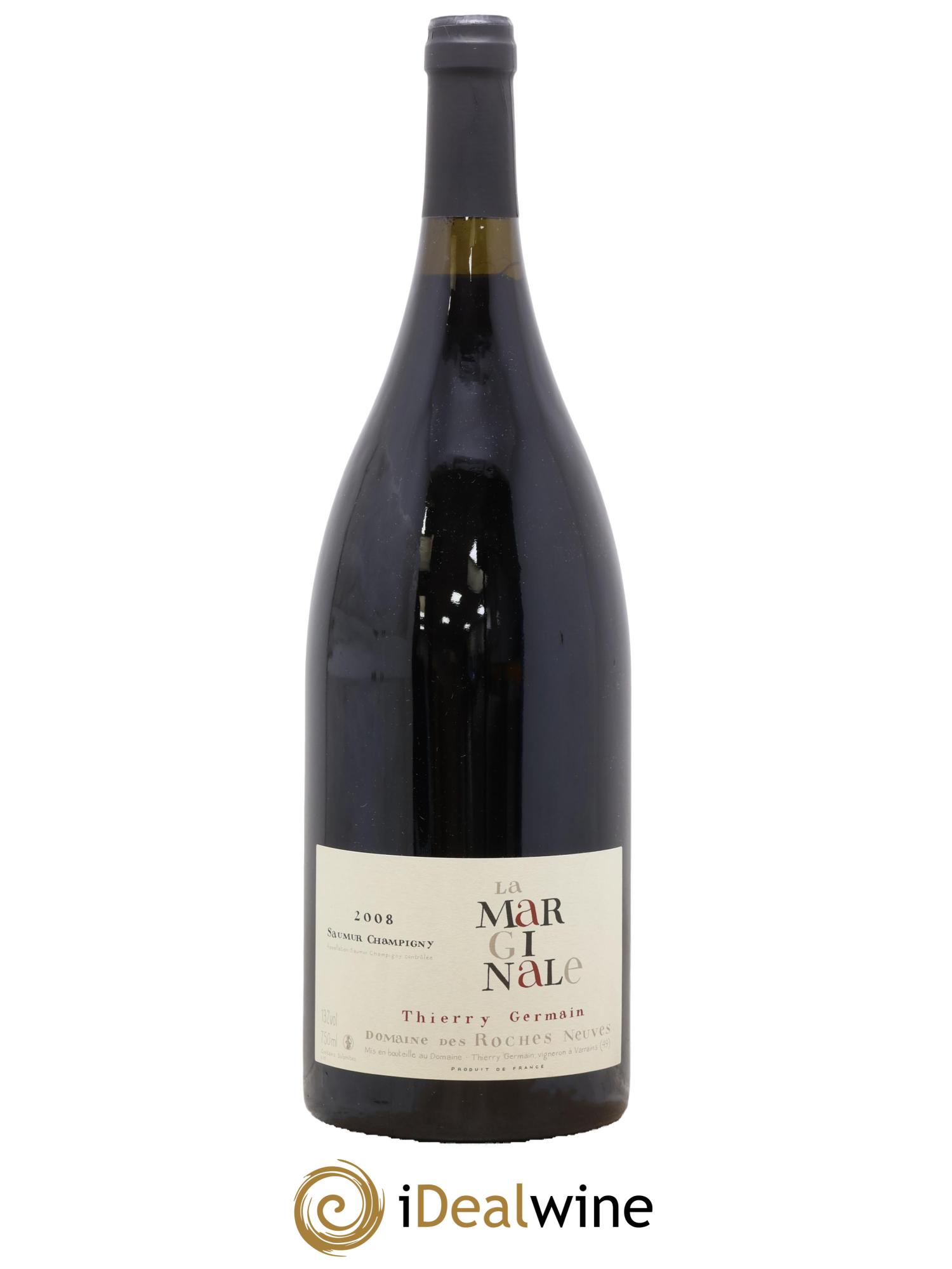 Saumur-Champigny La Marginale Domaine des Roches Neuves - Thierry Germain 2008 - Lot of 1 magnum - 0