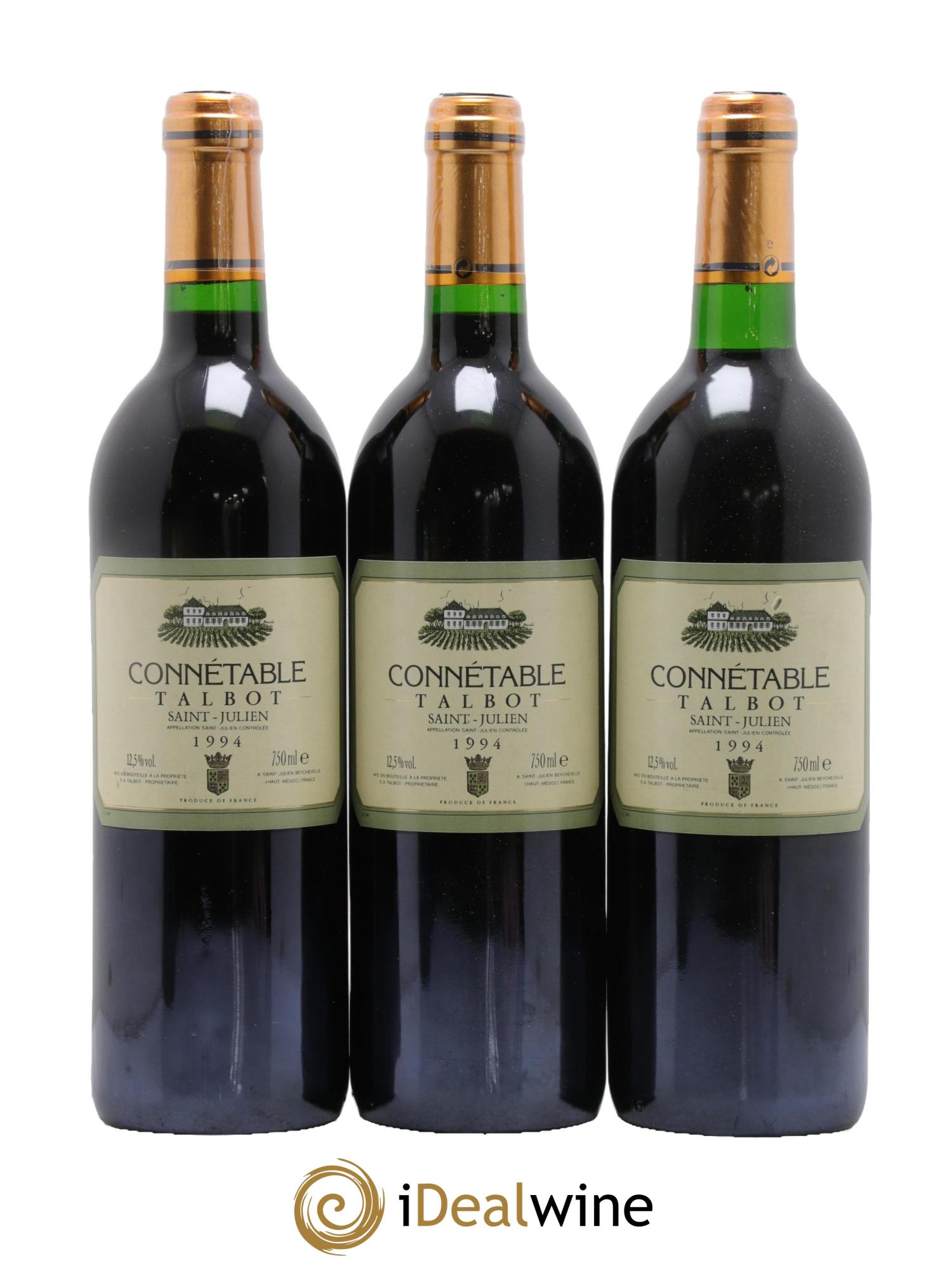 Connétable de Talbot Second Vin 1994 - Lot de 12 bouteilles - 2