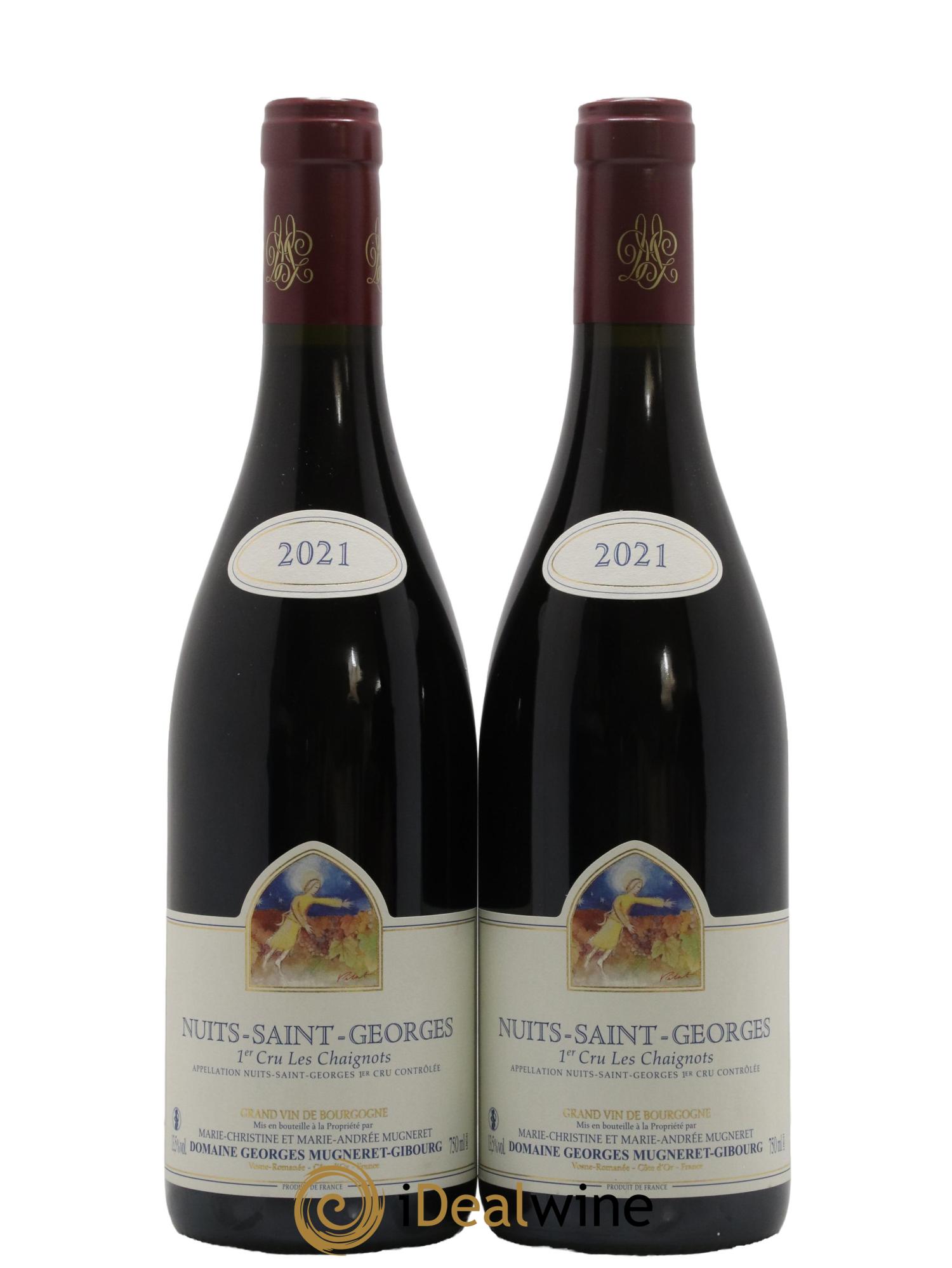 Nuits-Saint-Georges 1er Cru Les Chaignots Georges Mugneret (Domaine) 2021 - Lot de 2 bouteilles - 0