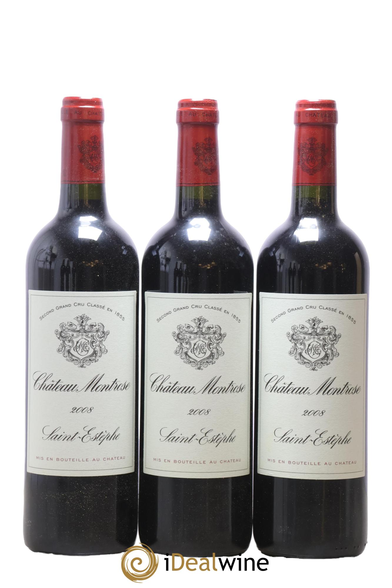 Château Montrose 2ème Grand Cru Classé 2008 - Posten von 6 Flaschen - 2