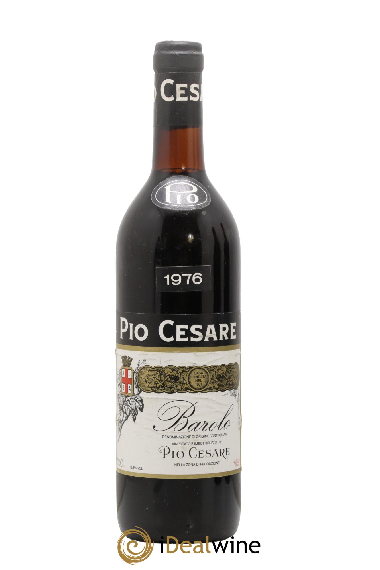 Barolo DOCG Pio Cesare 1976 - Posten von 1 Flasche - 0