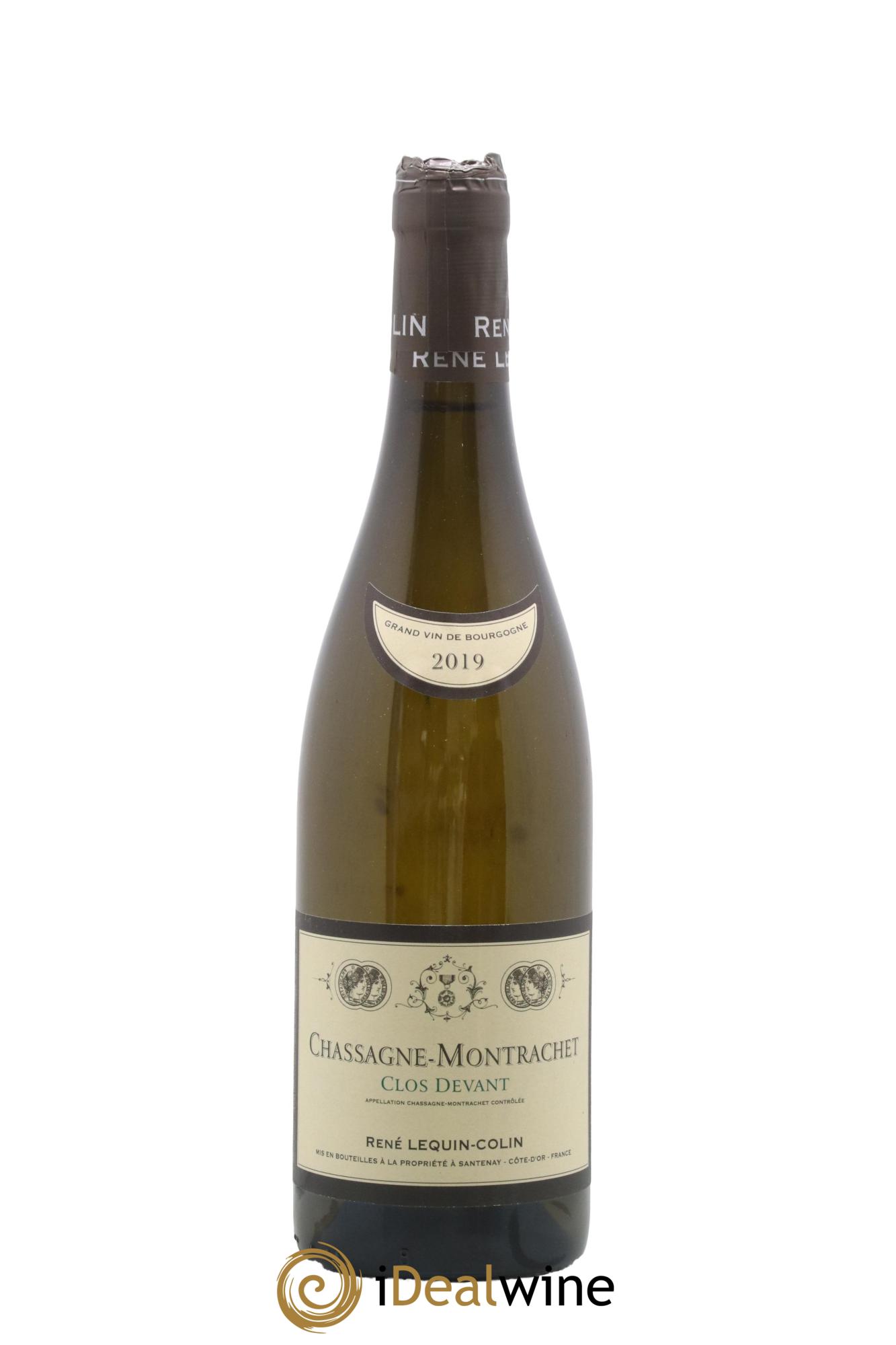 Chassagne-Montrachet Clos Devant Domaine Lequin-Colin 2019 - Lot de 1 bouteille - 0