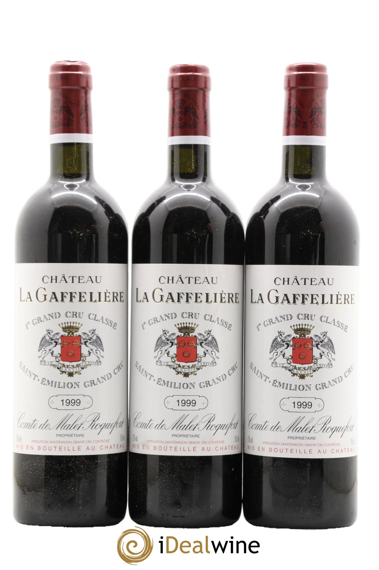 Château la Gaffelière 1er Grand Cru Classé B 1999 - Lot de 12 bouteilles - 4