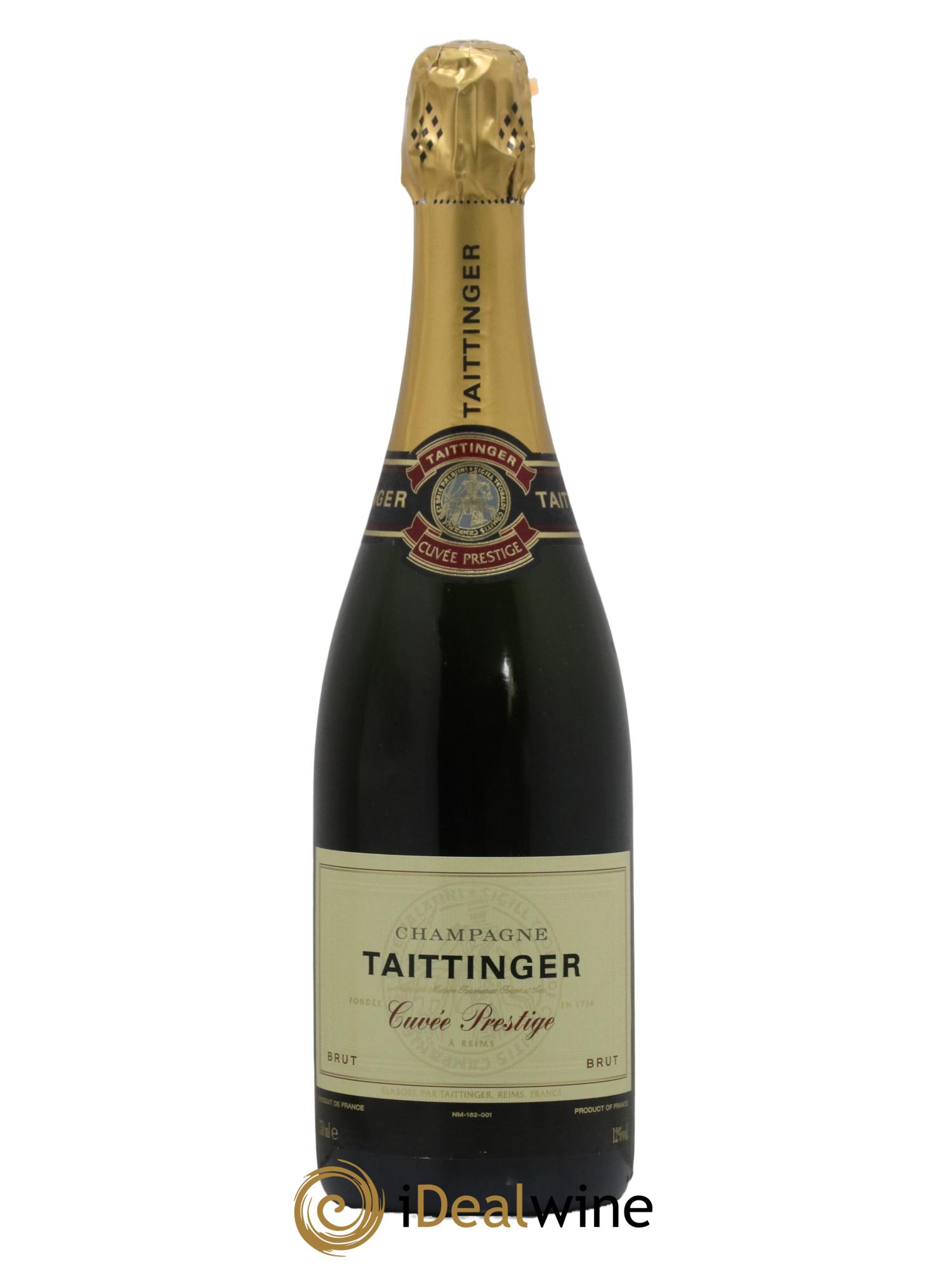 Brut Réserve Cuvée Prestige Taittinger - Lot de 1 bouteille - 0