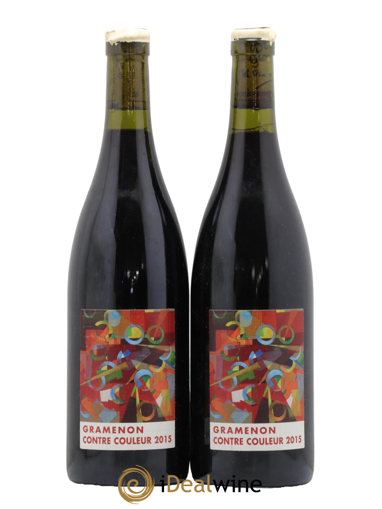 Vin de France Contre Couleur Gramenon 2015 - Lot de 2 bouteilles - 0