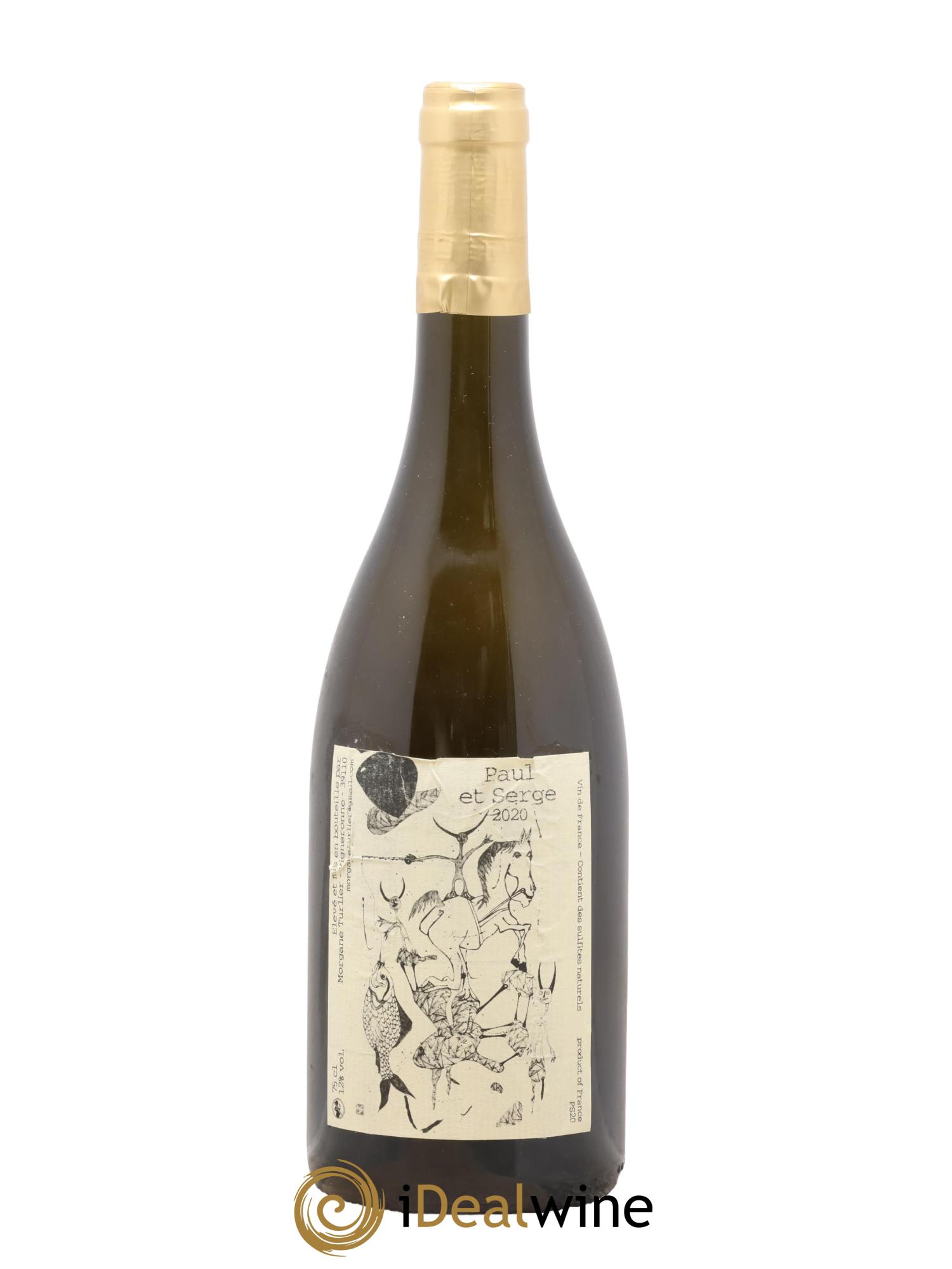 Vin de France Paul et Serge Morgane Turlier  2020 - Lot de 1 bouteille - 0