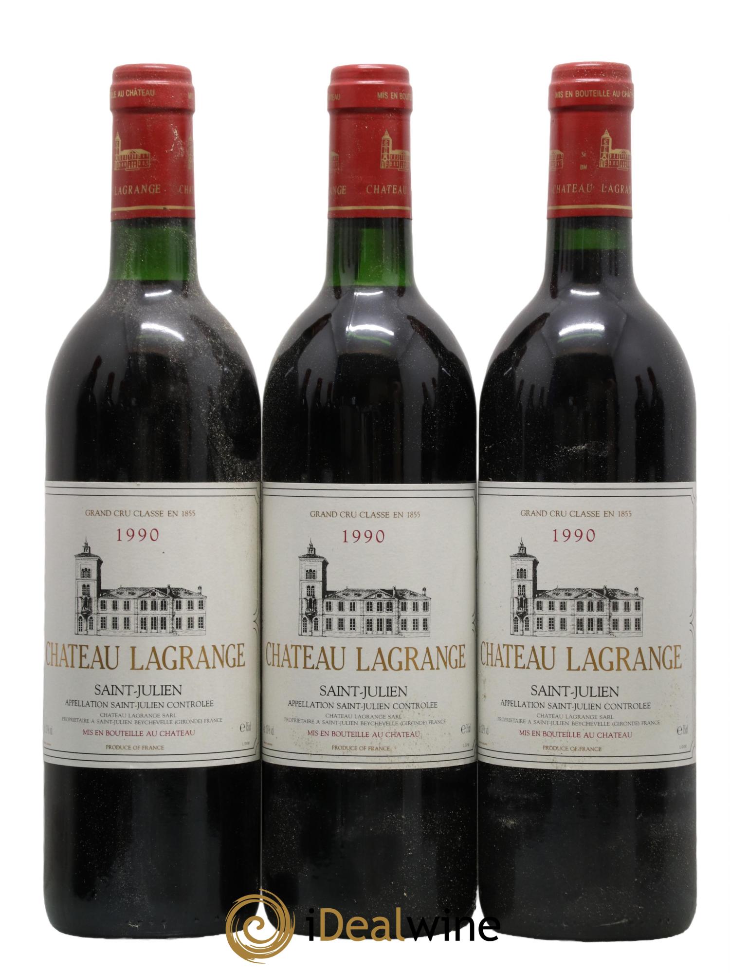 Château Lagrange 3ème Grand Cru Classé 1990 - Lot de 12 bouteilles - 2