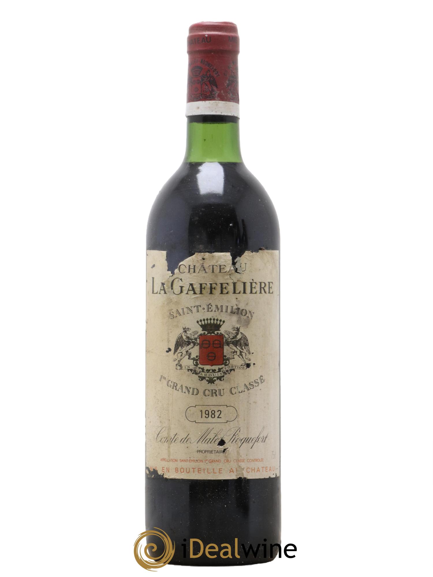 Château la Gaffelière 1er Grand Cru Classé B 1982 - Lot de 1 bouteille - 0