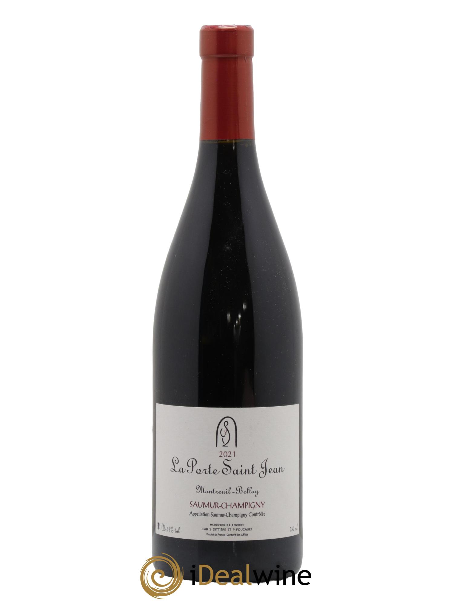 Saumur-Champigny La Porte Saint Jean 2021 - Lot de 1 bouteille - 0