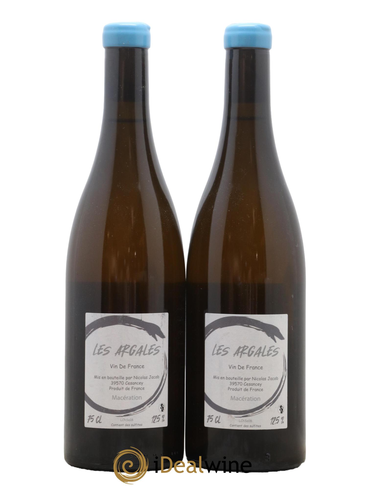 Vin de France Les Argales Nicolas Jacob 2018 - Lot de 2 bouteilles - 1