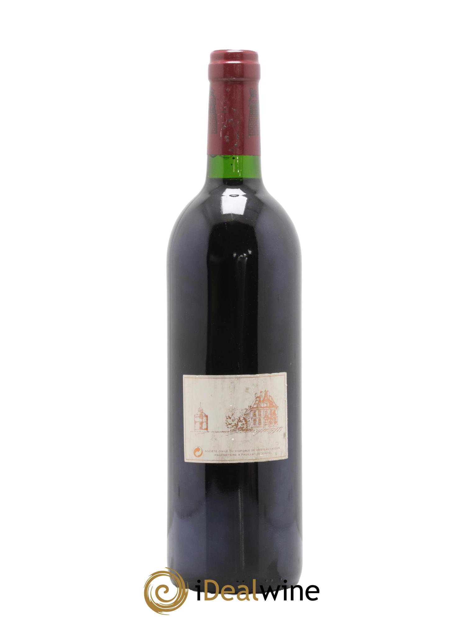 Château Latour 1er Grand Cru Classé 1995 - Lot de 1 bouteille - 1